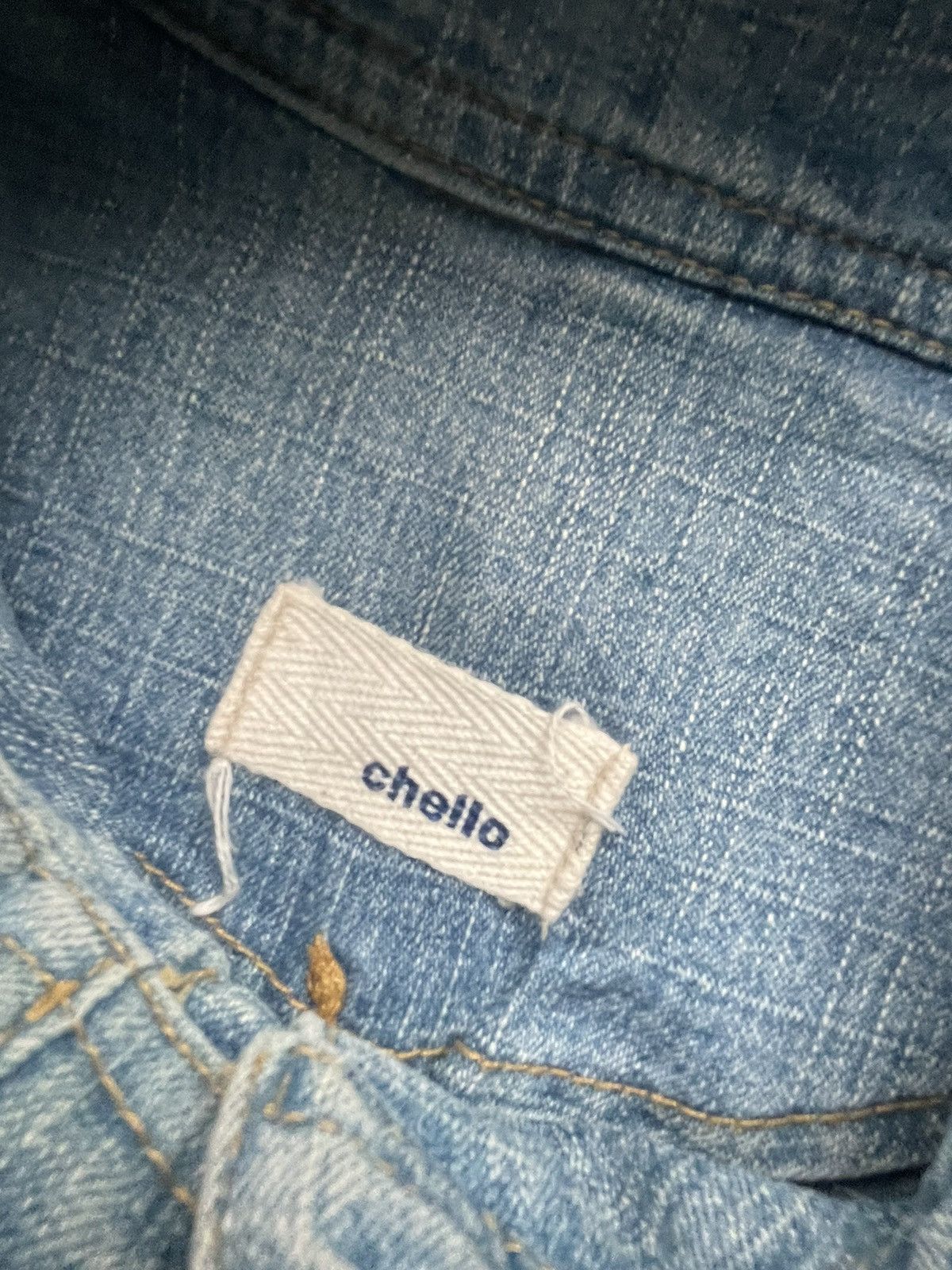 Japanese Brand Chello Parka Denim Jacket Size M / US 6-8 / IT 42-44 - 9 Thumbnail