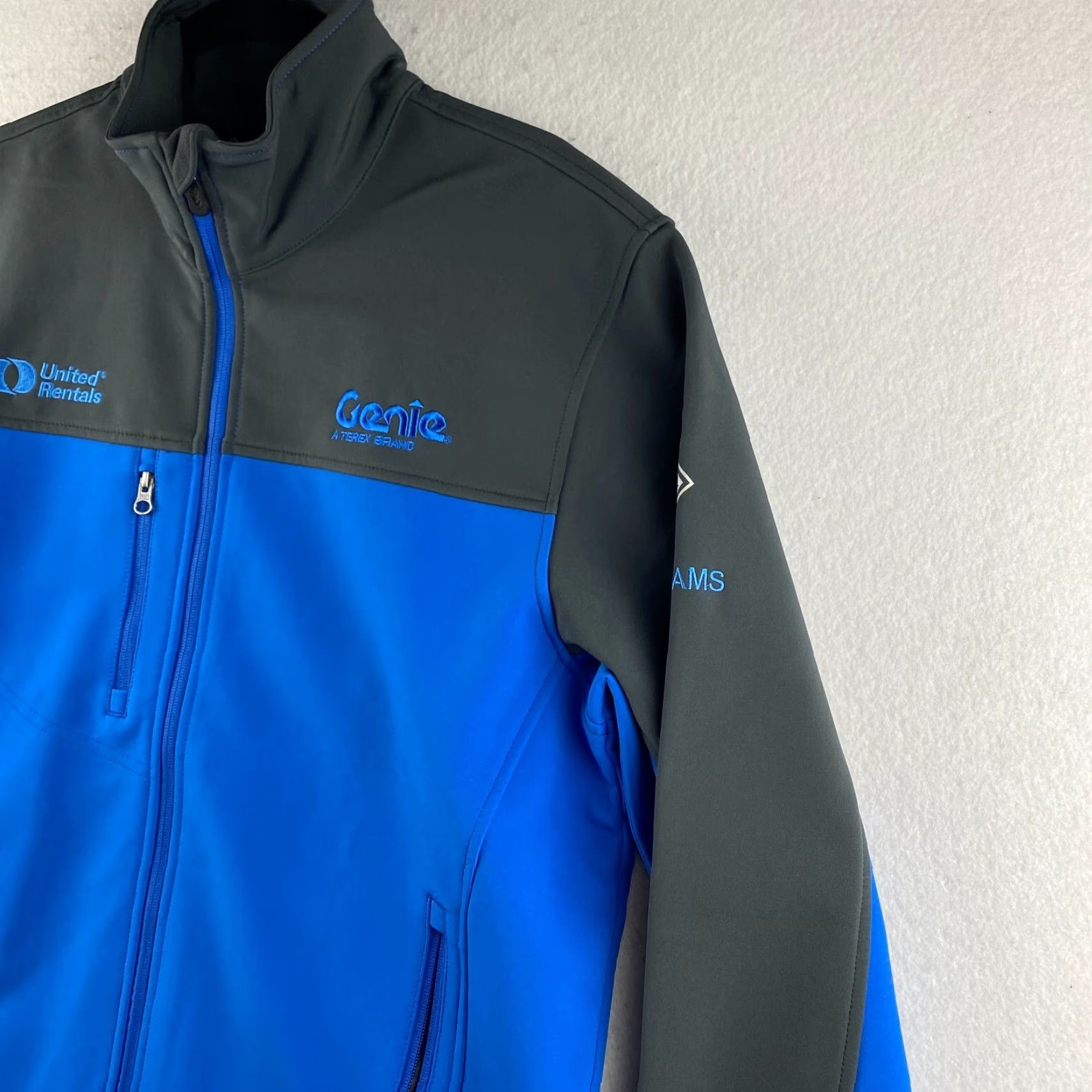 Vintage DRI DUCK Jacket Mens M Medium Black Blue Full Zip Weather Resistant Performance Size US M / EU 48-50 / 2 - 6 Thumbnail