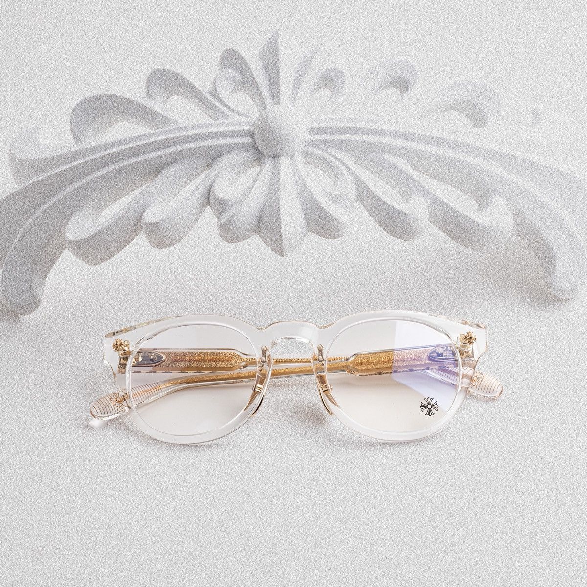 Chrome Hearts CHROME HEARTS DINGALONGLINGLONG CRYSTAL GLASSES Size ONE SIZE - 6 Thumbnail