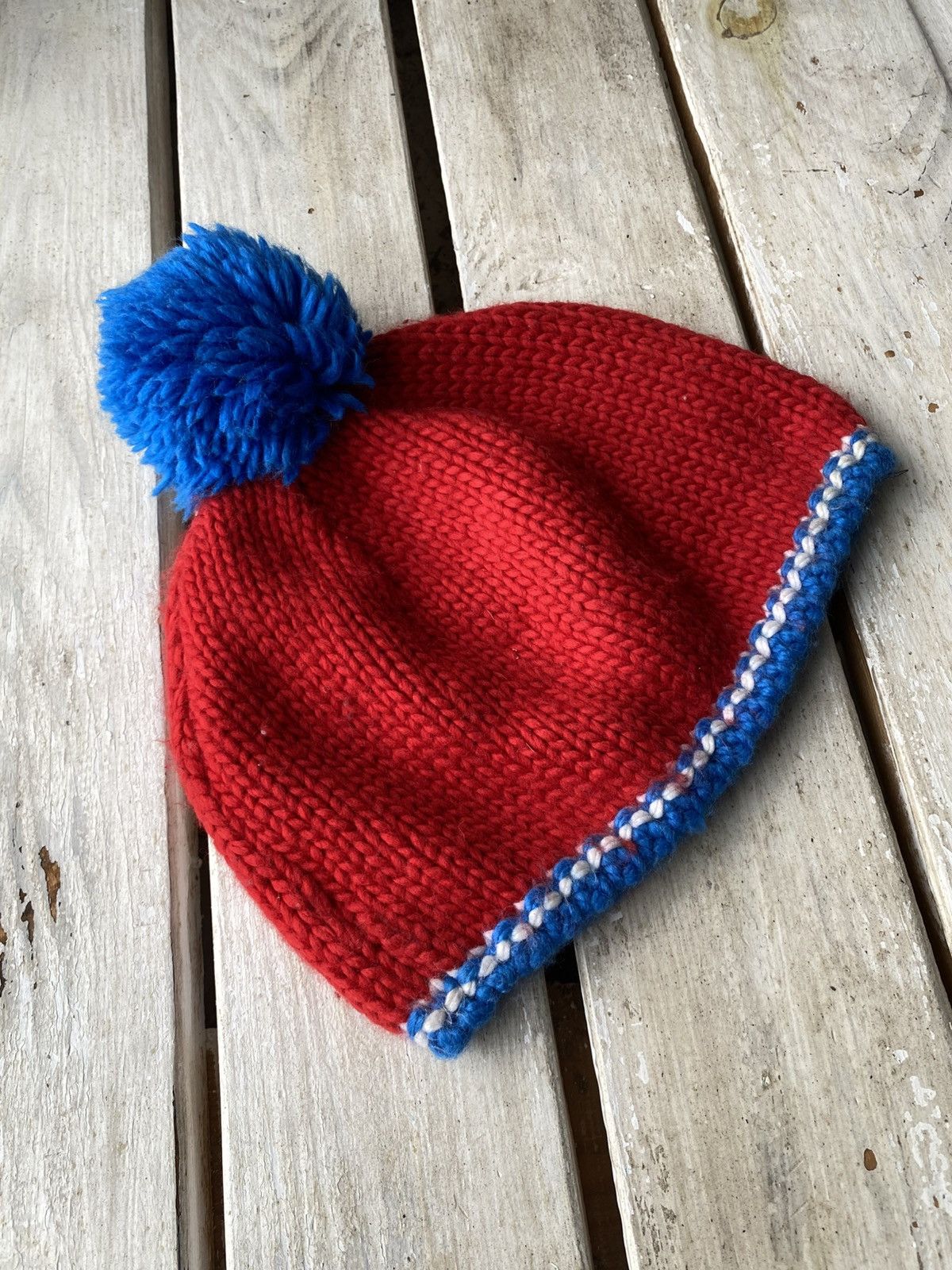 Marmot × Vintage Vintage 90s Rare Marmot Beanie Knit Hat Size ONE SIZE - 3 Thumbnail
