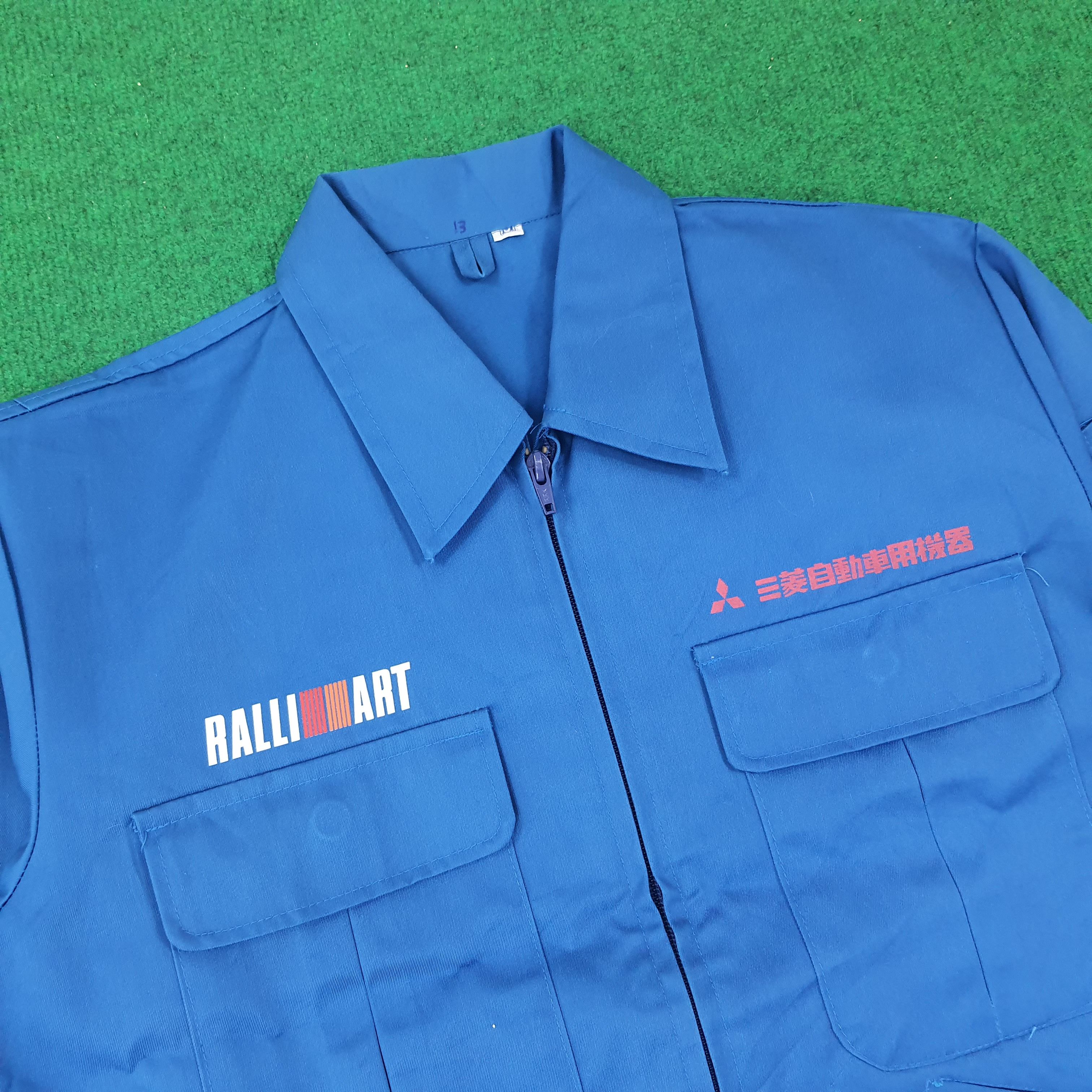 Japanese Brand × Vintage Vintage Mitsubishi RalliArt Japan Motorsports Jacket C220N10 Size US M / EU 48-50 / 2 - 4 Thumbnail