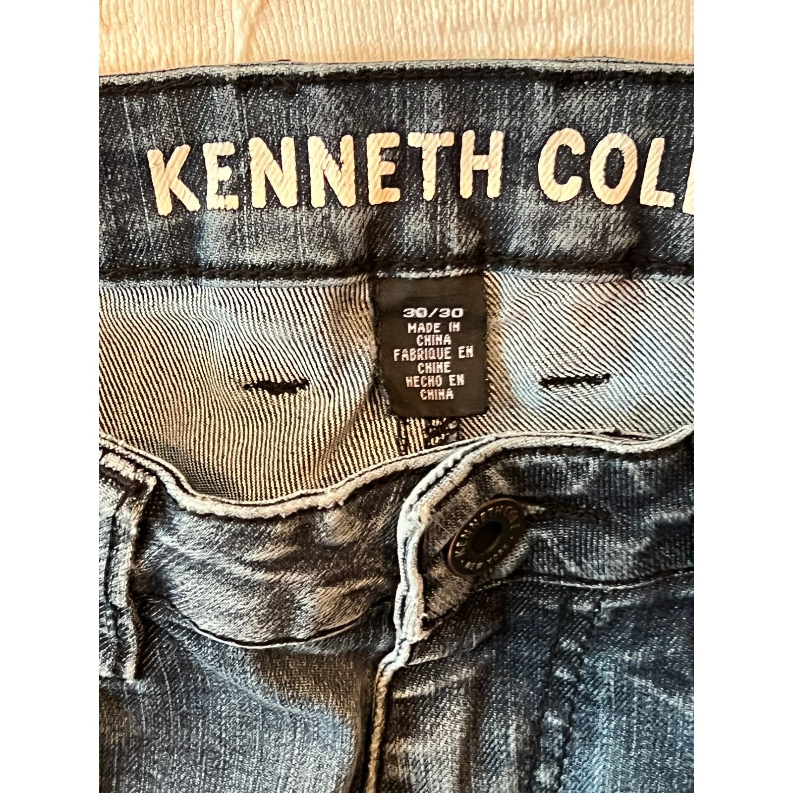 Kenneth Cole Kenneth Cole New York Regular Fit Jeans Mens 30x30 Size US 30 / EU 46 - 3 Thumbnail