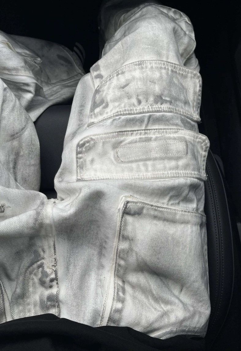 Japanese Brand × Vintage Utility grunge multi pocket faded dirty cargo pants Size US 28 / EU 44 - 8 Thumbnail