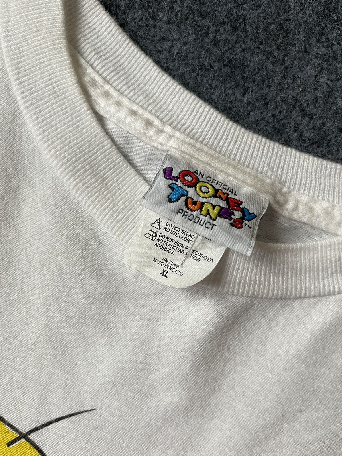 Vintage Looney Tunes Piolin Vintage 90s Size US XL / EU 56 / 4 - 3 Thumbnail