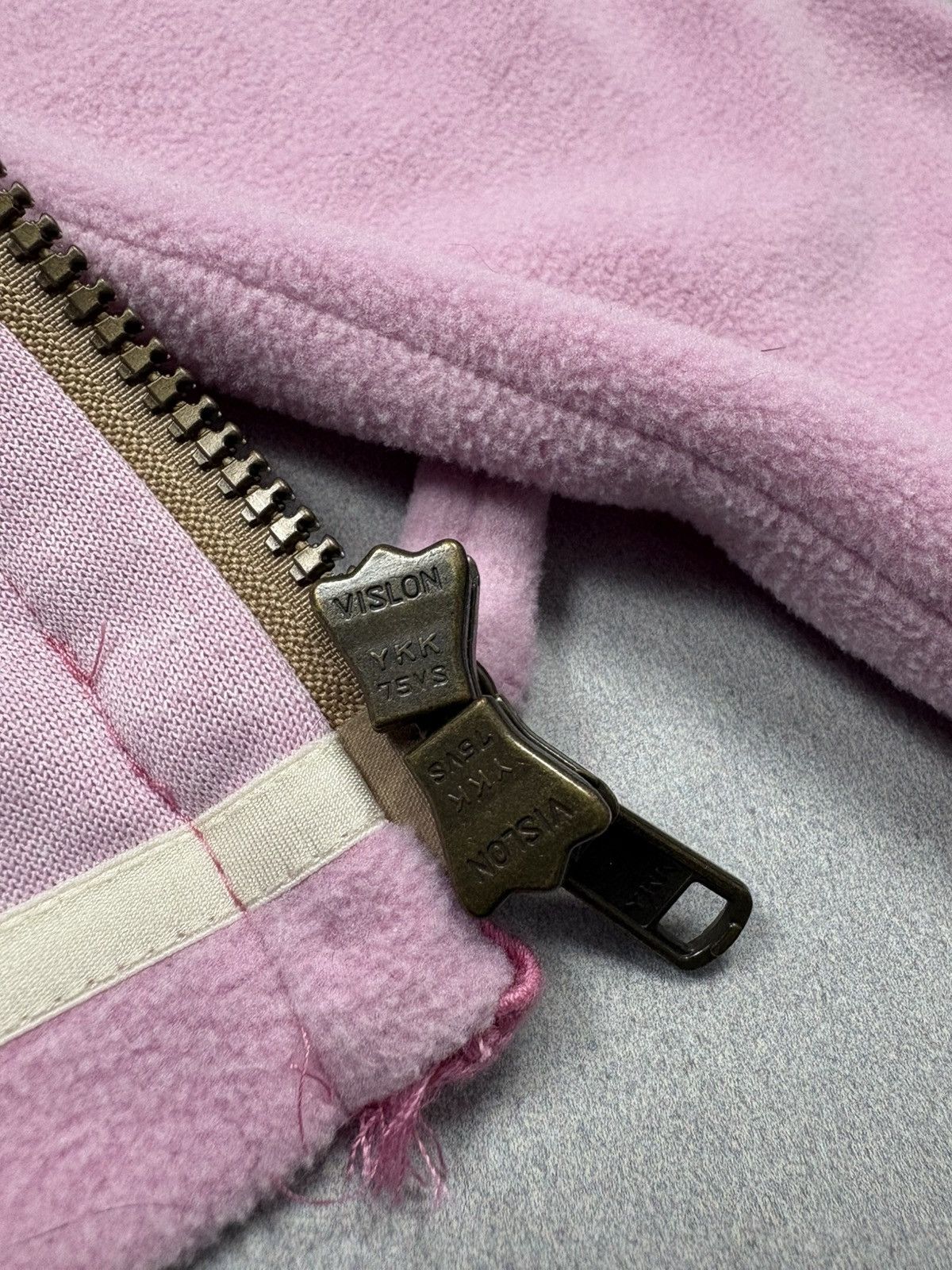 Frauenschuh Frauenschuh Limited Edition Austria Pink Fleece Zip Jacket Size L / US 10 / IT 46 - 11 Thumbnail