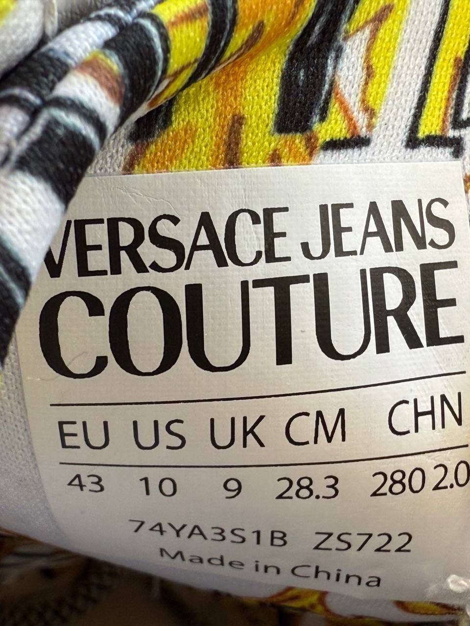 Versace Jeans Couture Versace Jeans Couture Sneakers White (74YA3S1B) Size US 10 / EU 43 - 6 Thumbnail