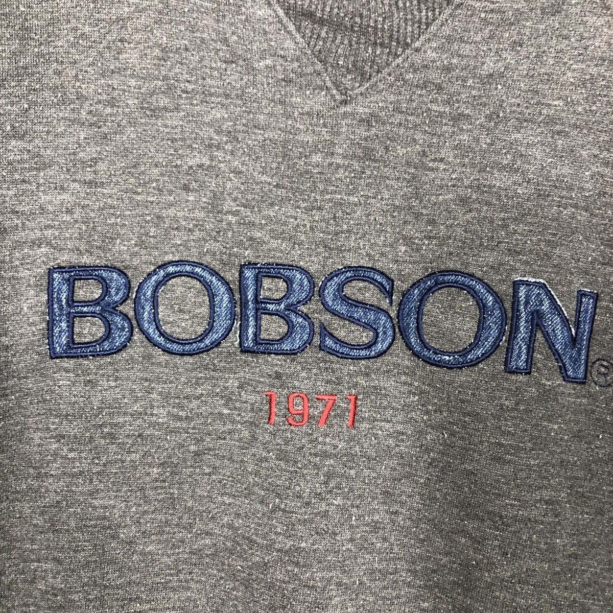 Japanese Brand 🔥VINTAGE SWEATSHIRT BOBSON 1971 BIG LOGO ISSEY MIYAKE Size US M / EU 48-50 / 2 - 14 Thumbnail