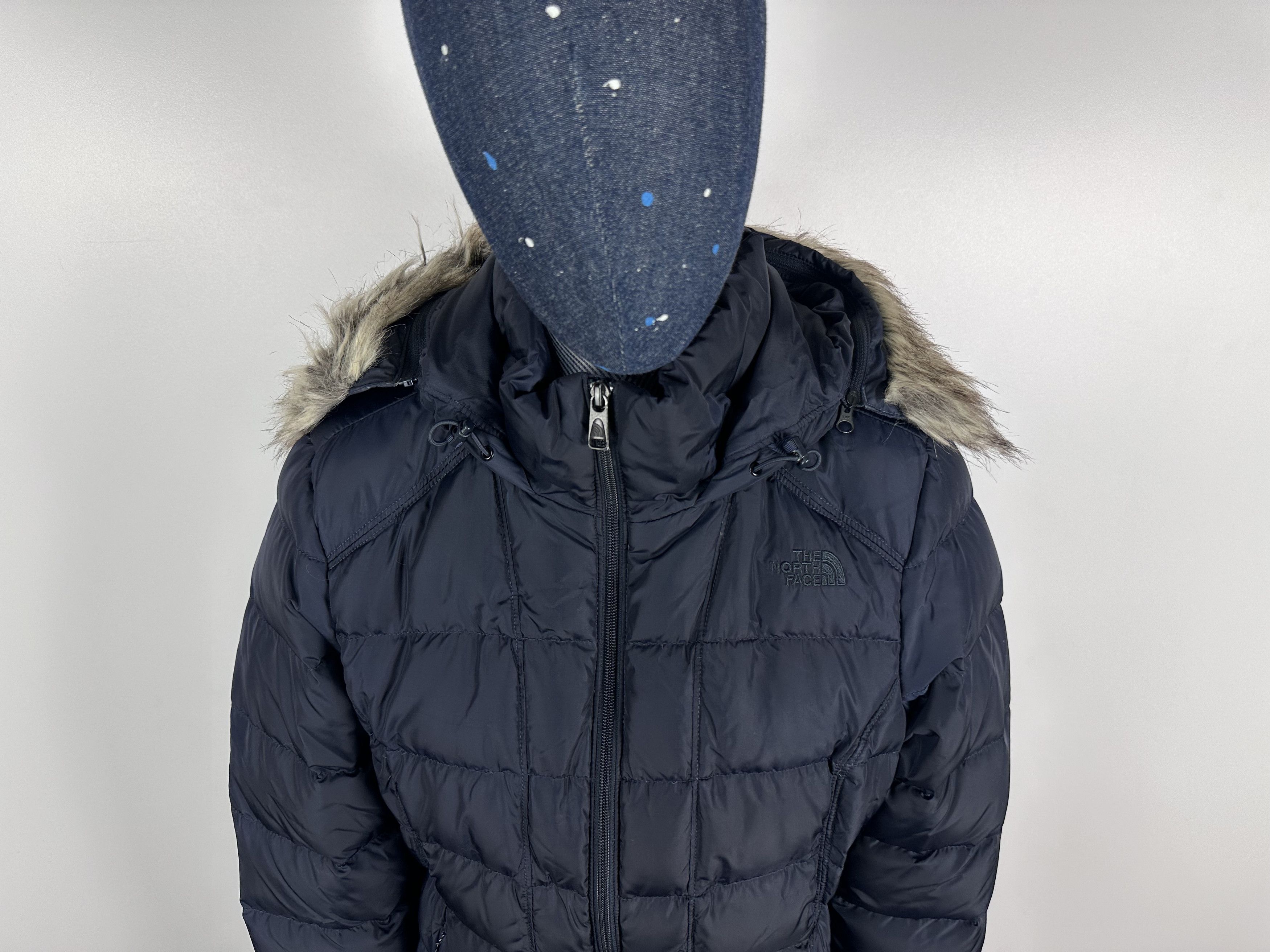 The North Face The North Face Womens Down Puffer Jacket 550 Blue Size M Size M / US 6-8 / IT 42-44 - 4 Thumbnail