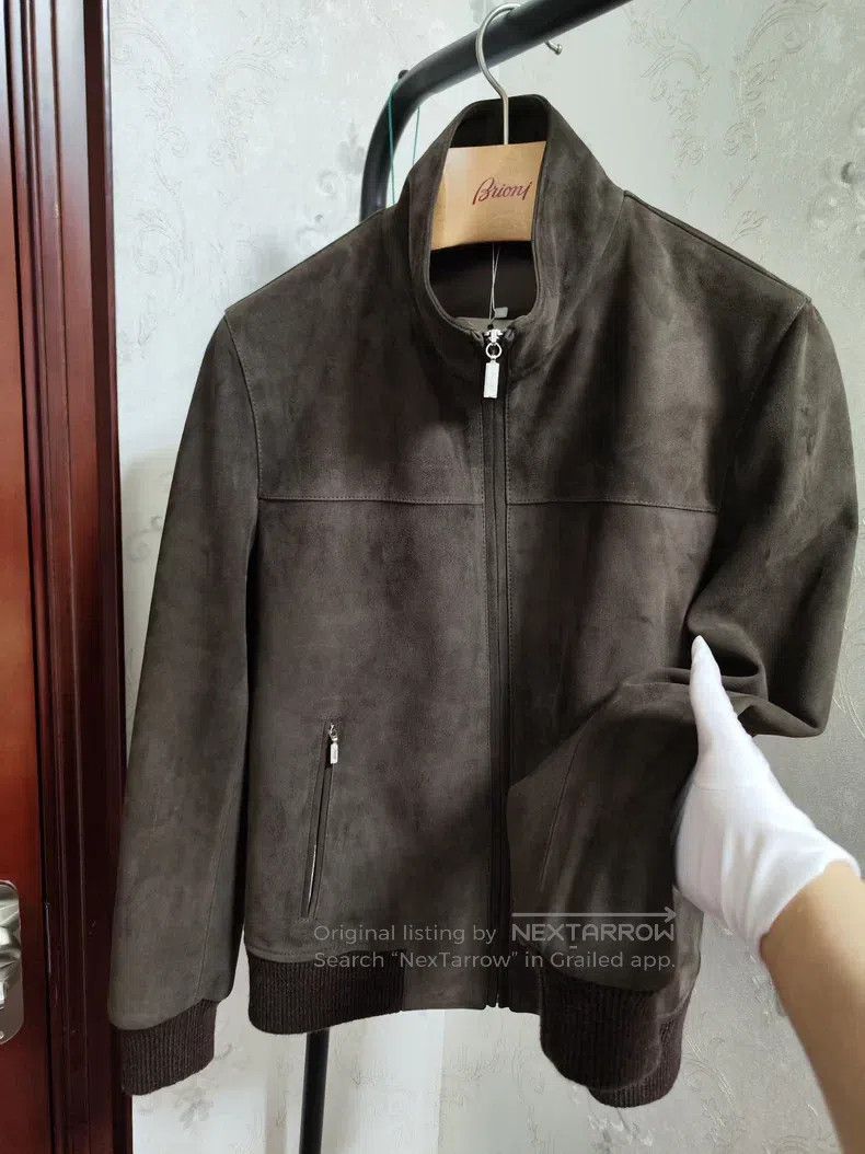 Brioni Brioni Leather jacket Size US S / EU 44-46 / 1 - 2 Thumbnail