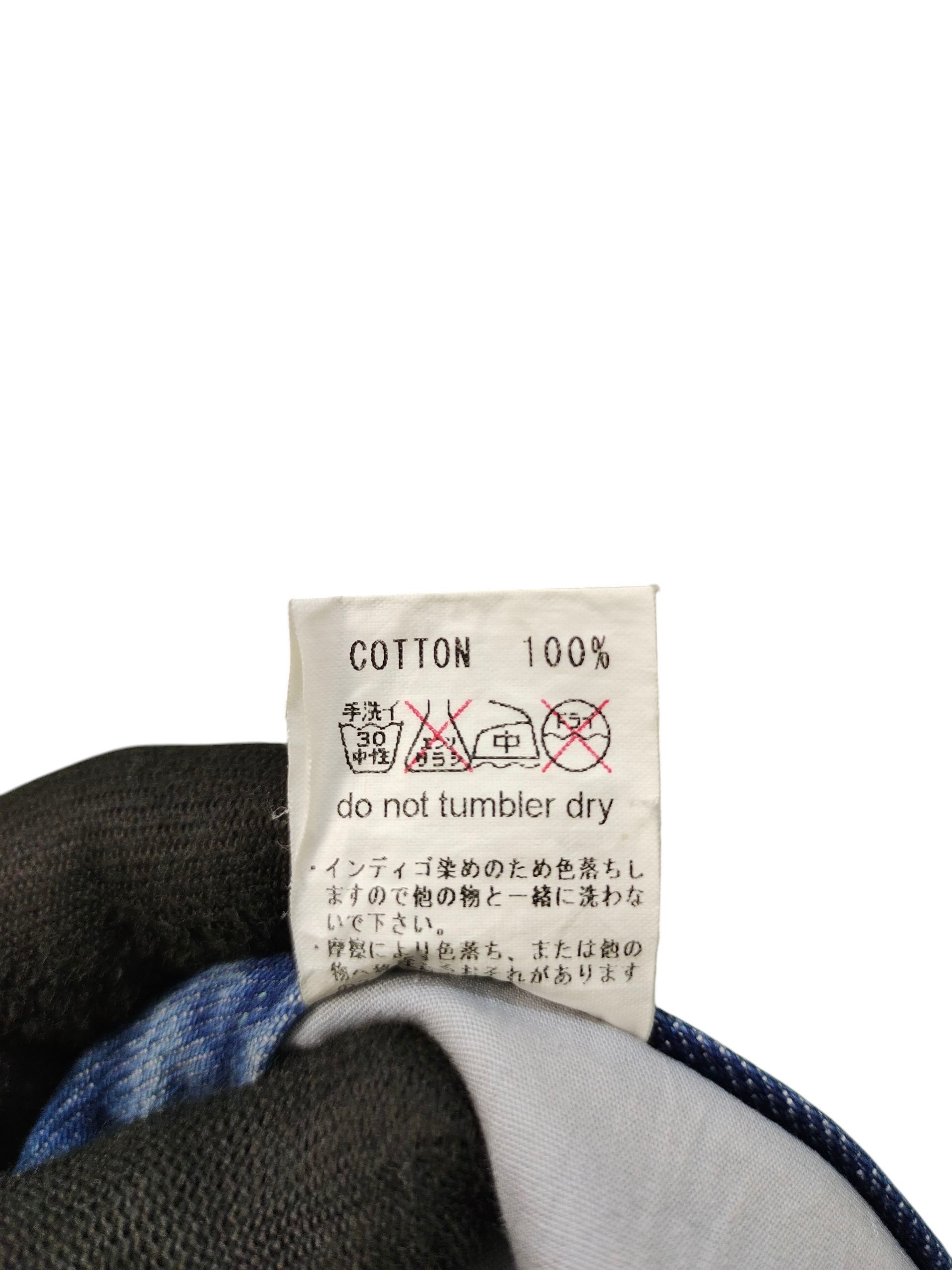 Comme des Garcons × Undercover Japanese Brand Ultra Violet Japan Clawmark Faded Denim Jeans Size US 34 / EU 50 - 12 Thumbnail