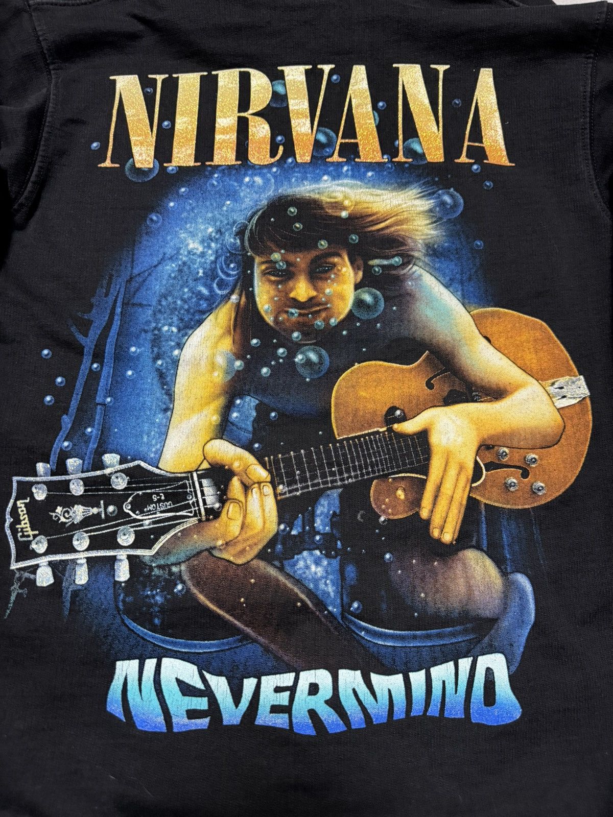Band Tees × Nirvana × Vintage Vintage Nirvana Hoodie Neverming Big Logo y2k 90s Size US XS / EU 42 / 0 - 7 Thumbnail