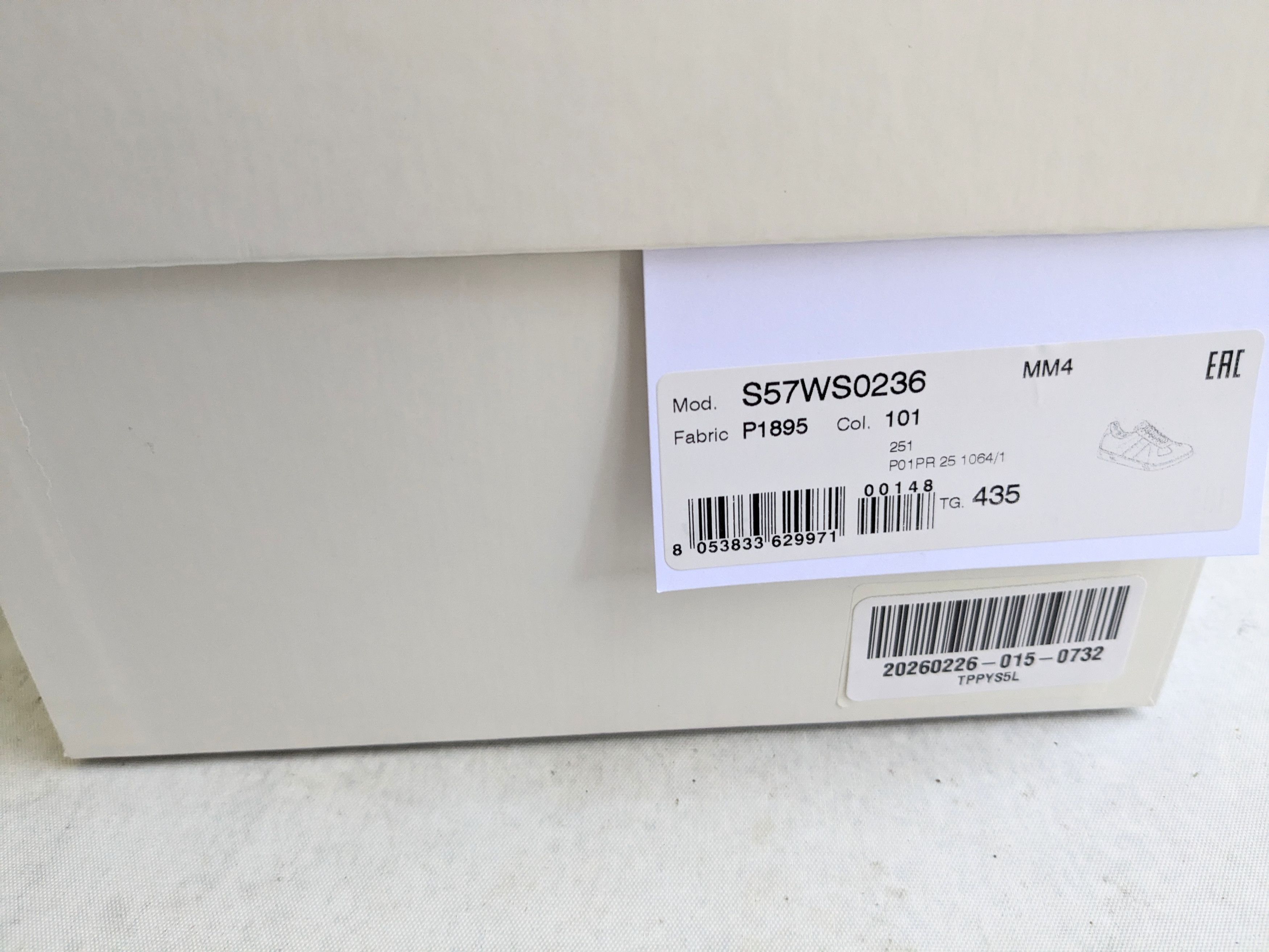 Maison Margiela Maison Margiela GAT Replica Gray White 10.5 43.5 Gum Size US 10.5 / EU 43-44 - 18 Thumbnail