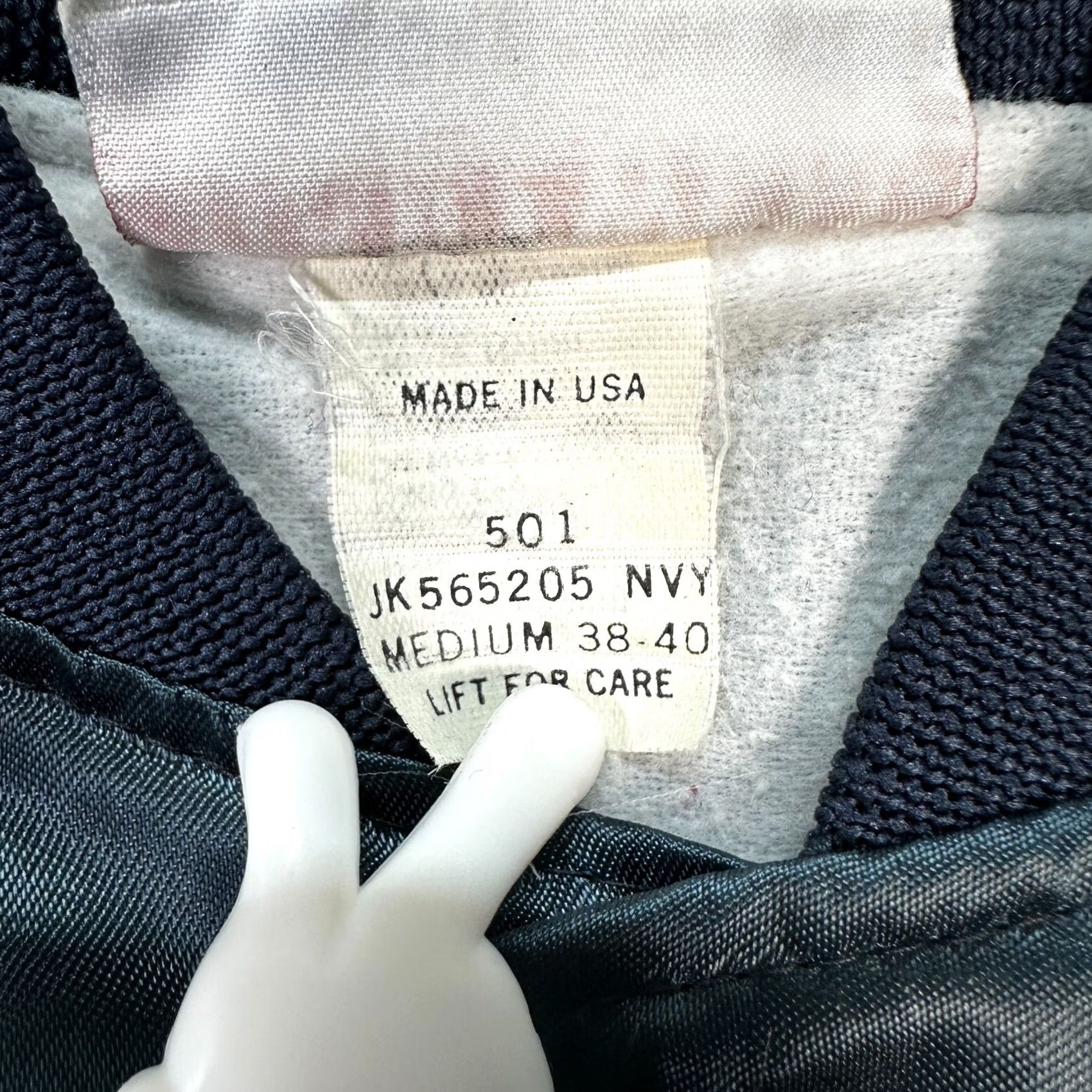 Vintage Hartwell Bomber Jacket Blue Men's M Pockets Snap Mid-Length Winter Casual Vintage No Jail Facility Saugus New Mike New Jail Facility Saugus Size US M / EU 48-50 / 2 - 6 Thumbnail