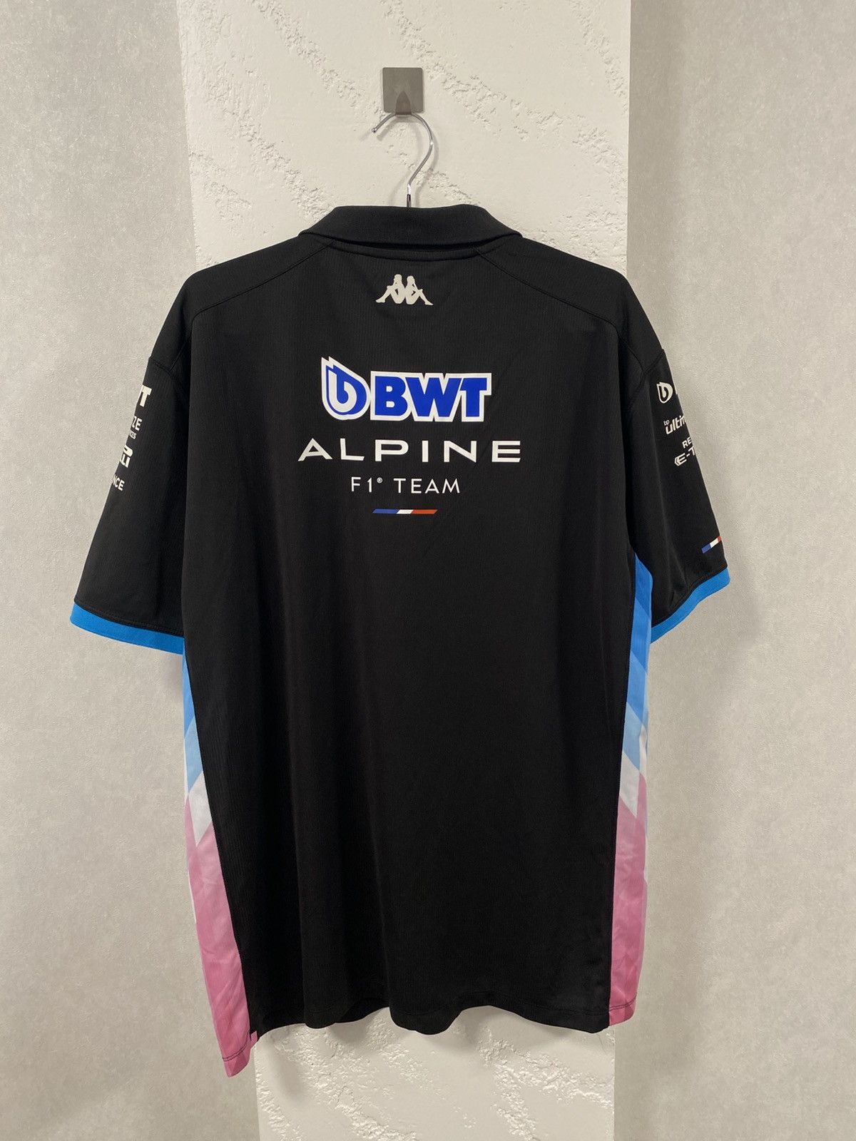Kappa Kappa F1 team racing BWT Alpine Formula One Jersey t-shirt Size US XXL / EU 58 / 5 - 11 Thumbnail