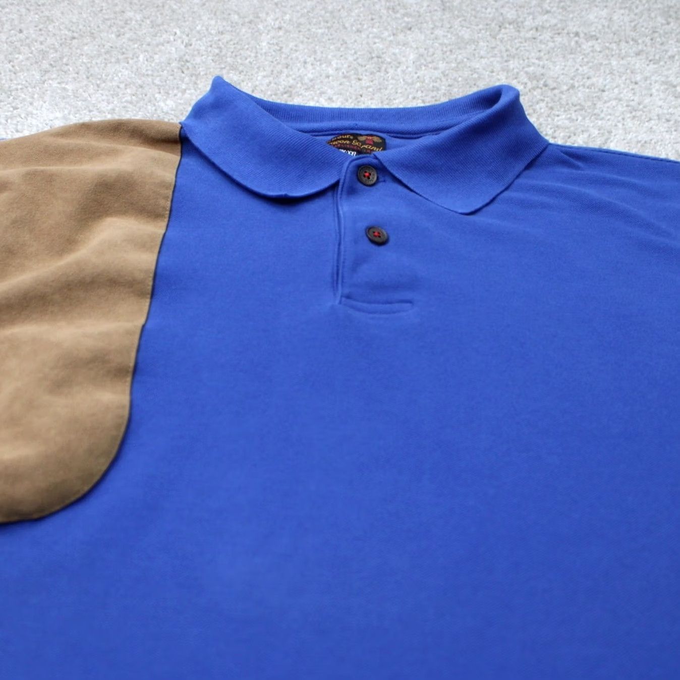 Barbour Barbour Polo Shirt Mens XL Blue 100% Cotton Short Sleeve Pullover Polo Barbour Classic Preppy Casual Golf Walking Shirt Size US XL / EU 56 / 4 - 4 Thumbnail