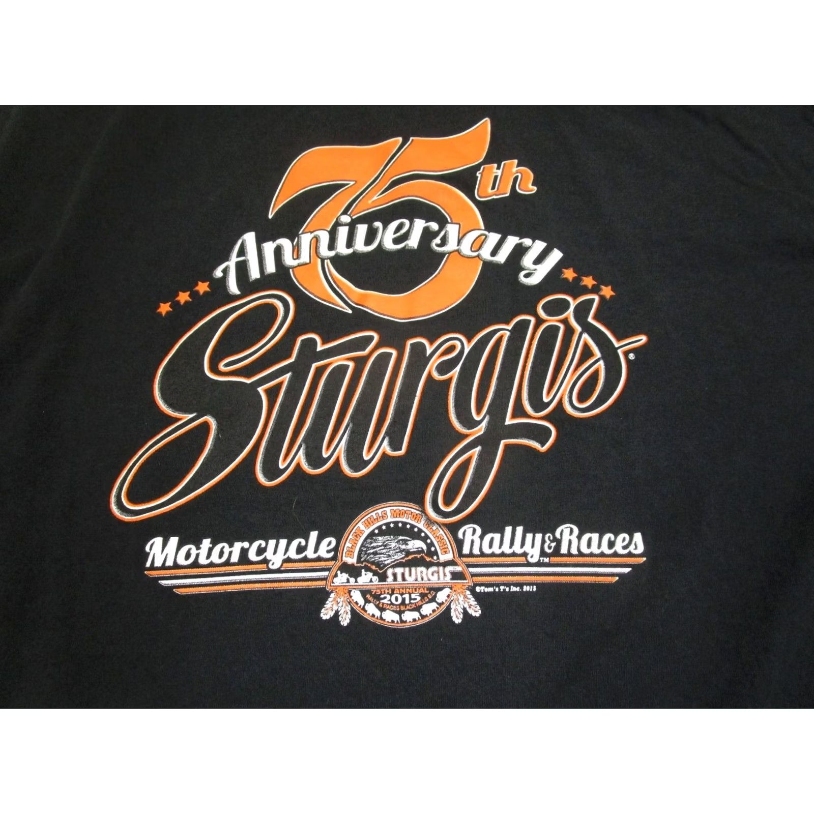 Vintage Sturgis Shirt Men XXL Black Short Sleeve Motorcycle Anniversary Rally Black Hill Shirt Mens 2XL Black Graphic Print Size US XXL / EU 58 / 5 - 5 Thumbnail