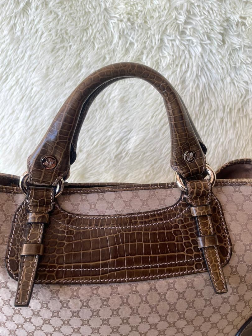 Celine 2008 Celine Macadam Canvas Boogie Handbag Size ONE SIZE - 9 Thumbnail