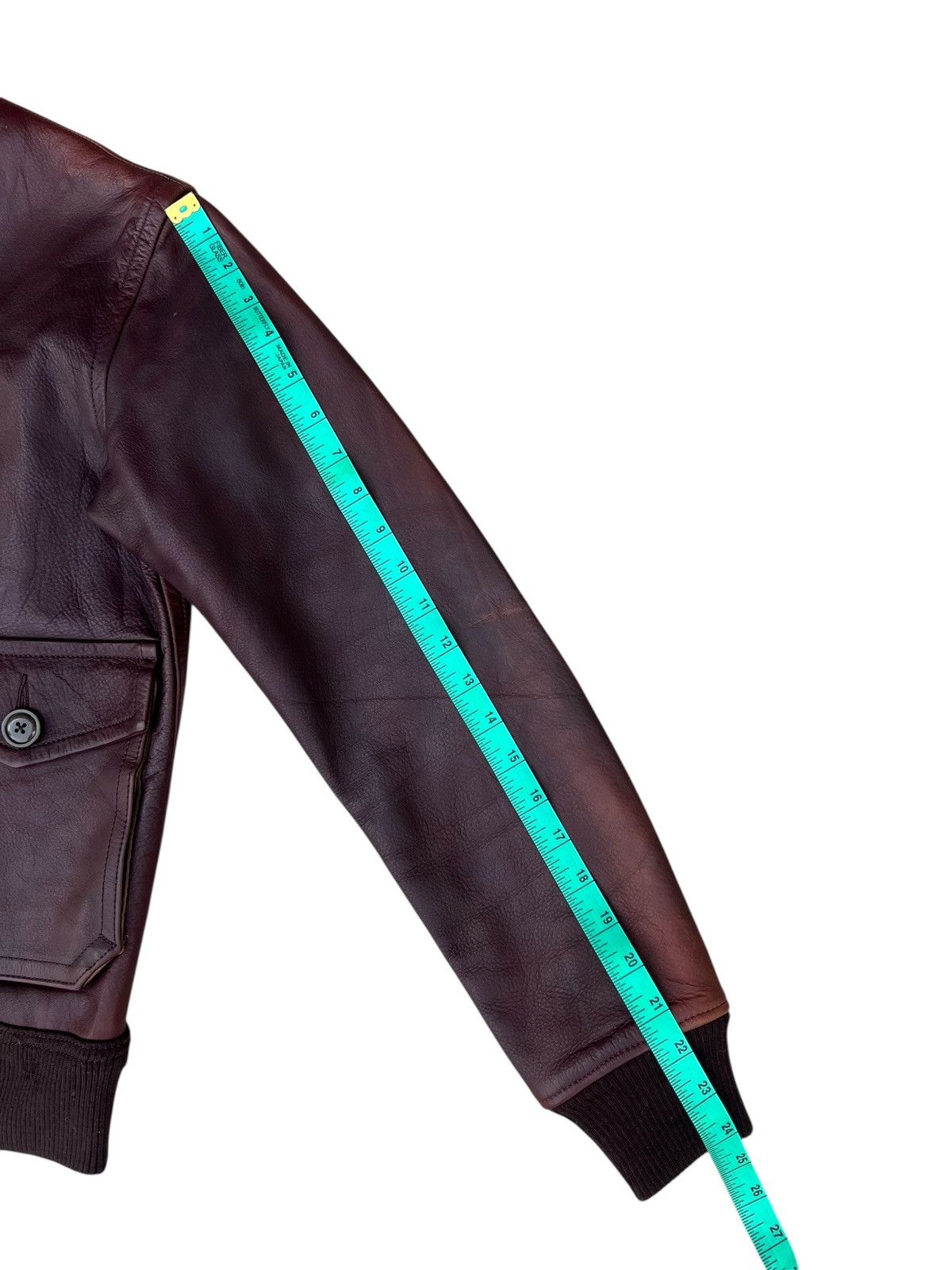 N.Hoolywood SAMPLE Only N.Hoolywood Japan Fade Patina Leather Jacket Size US S / EU 44-46 / 1 - 5 Thumbnail