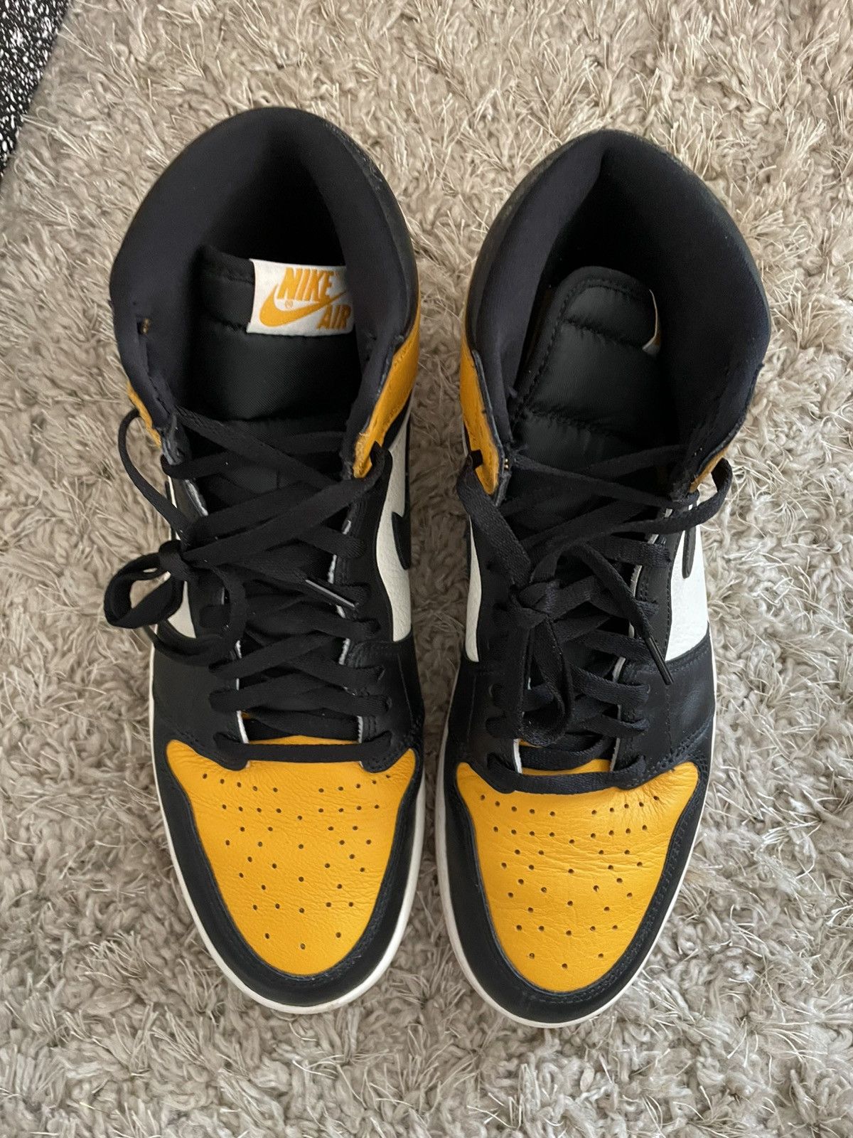 Jordan Brand Jordan 1 Yellow Toe Size US 13 / EU 46 - 5 Thumbnail