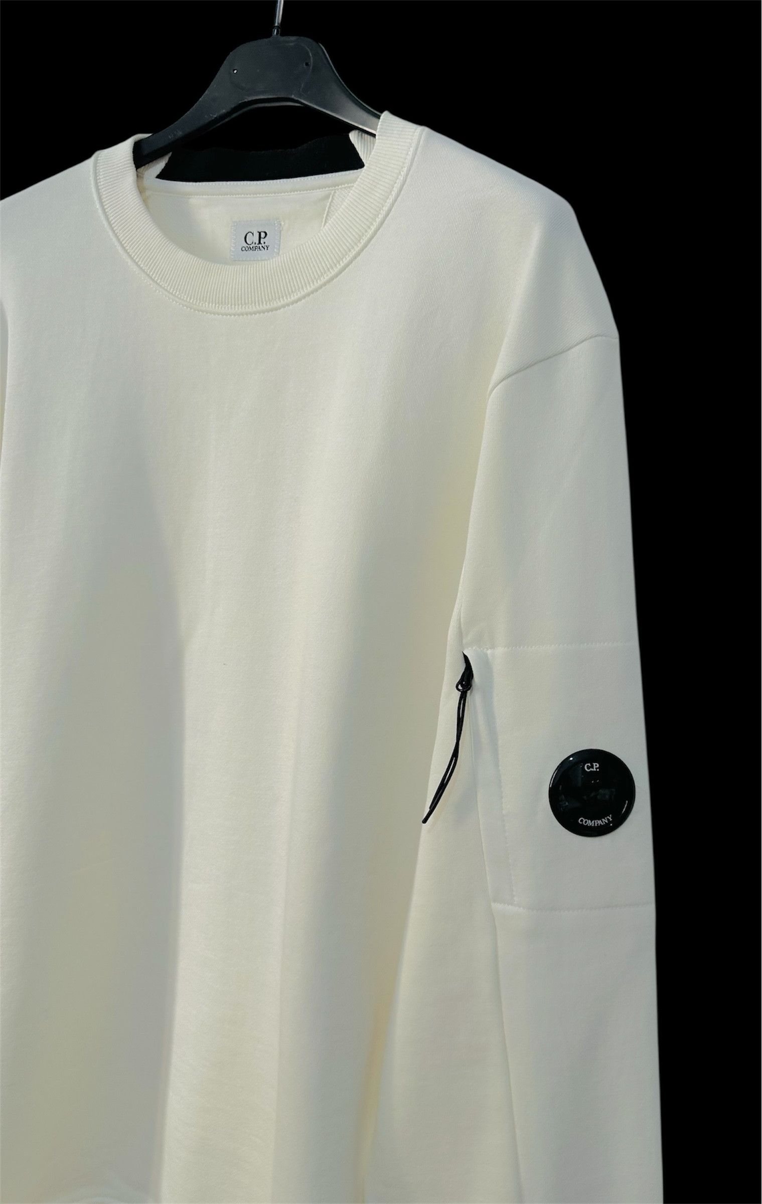 C.P. Company Diagonal Raised Fleece Sweatshirt Size US XL / EU 56 / 4 - 3 Thumbnail