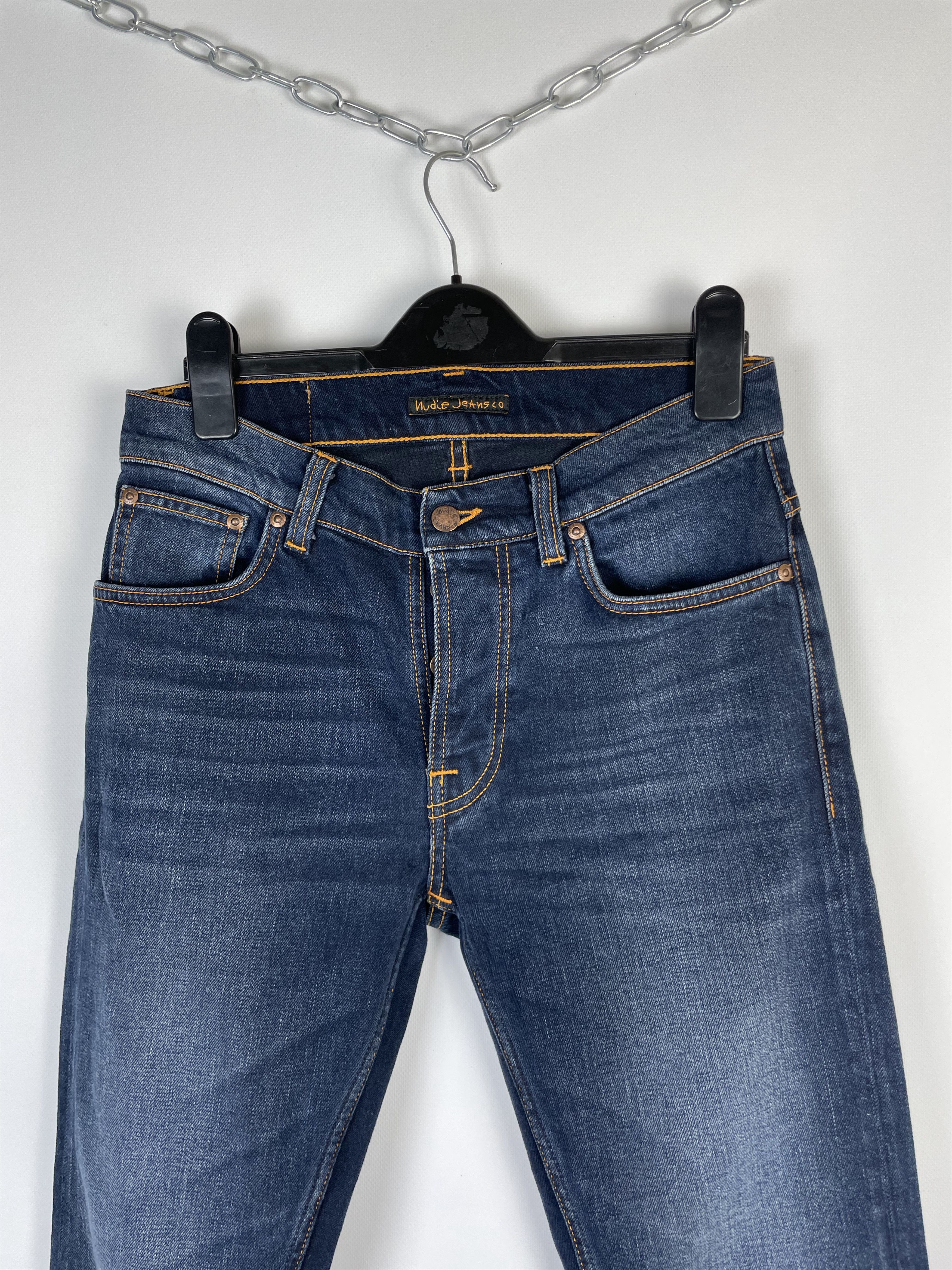 Japanese Brand Nudie Jeans Vintage Mens Denim Pants Size US 30 / EU 46 - 6 Thumbnail