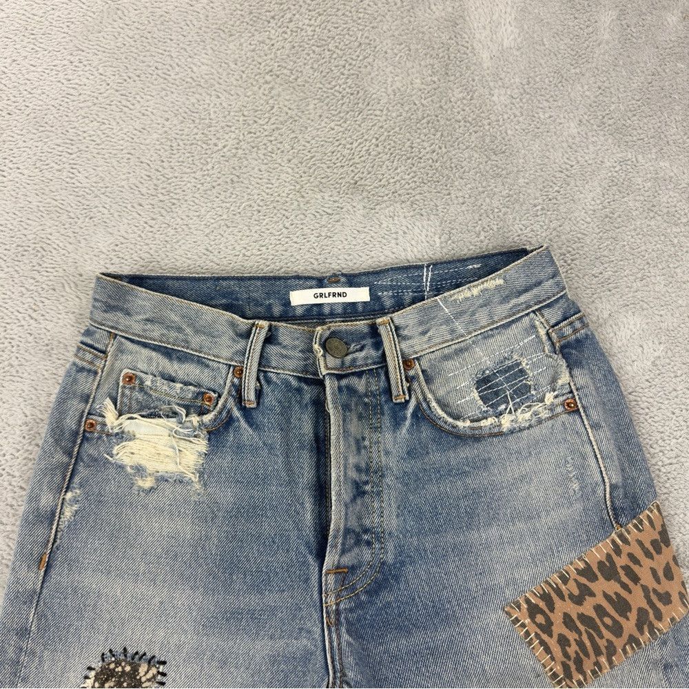 GRLFRND Grlfrnd NWT Women's Size 25 Actual 26x28 Karolina High Rise Size 25" / US 0 / IT 36 - 9 Thumbnail