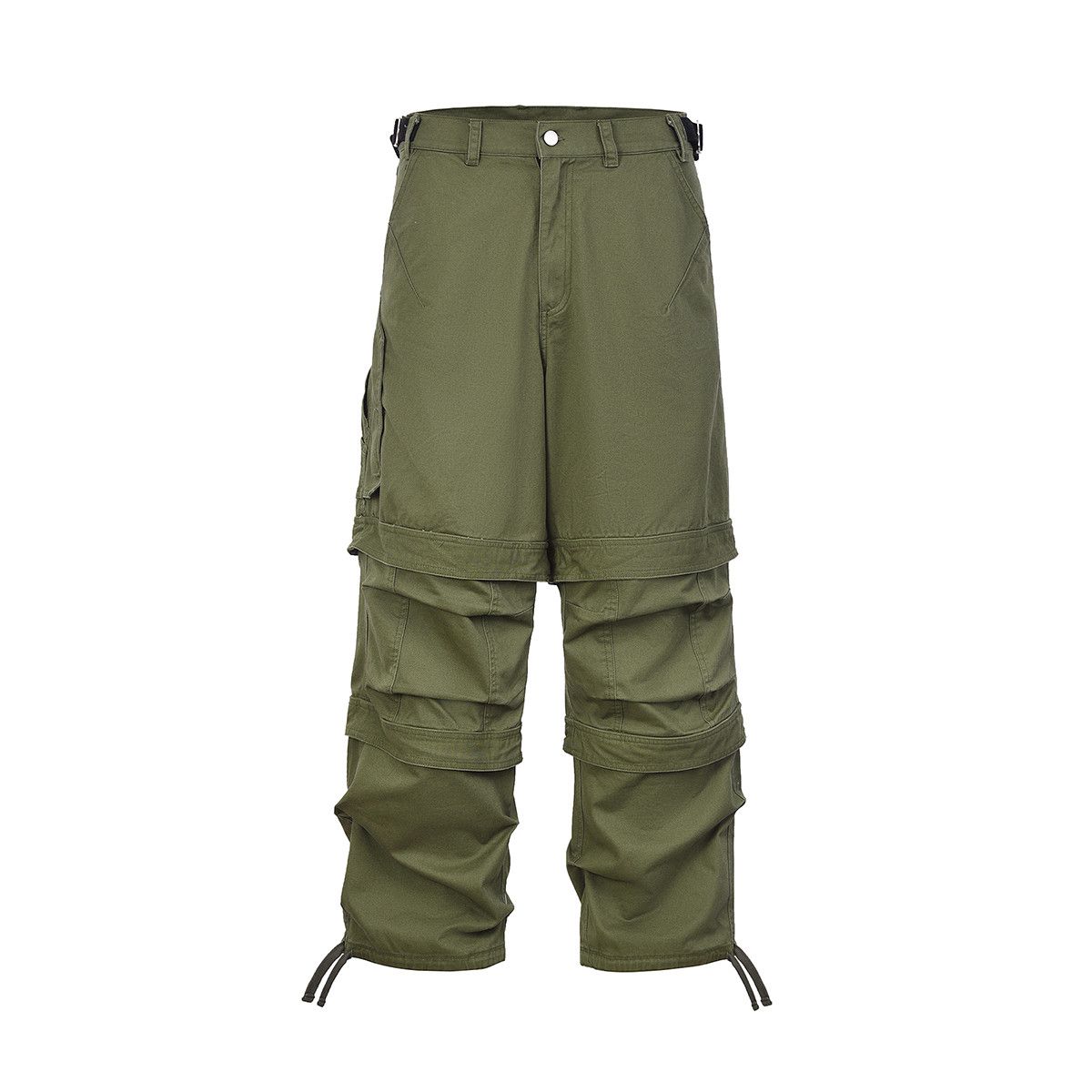 Harajuku Vibe Style Multi-pockets Baggy Cargo