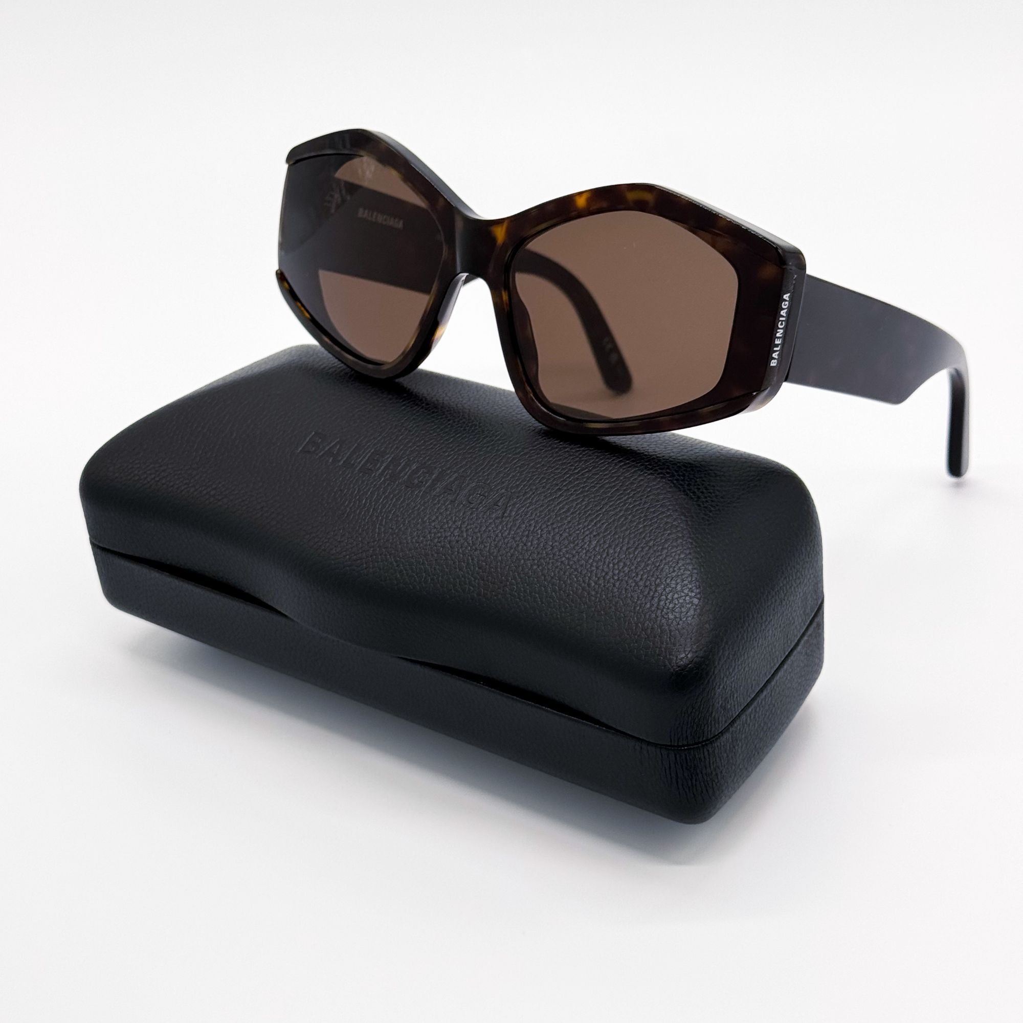 Balenciaga NEW BALENCIAGA BB0302S 002 SUNGLASSES HAVANA WOMEN EYEWEAR Size ONE SIZE - 1 Thumbnail