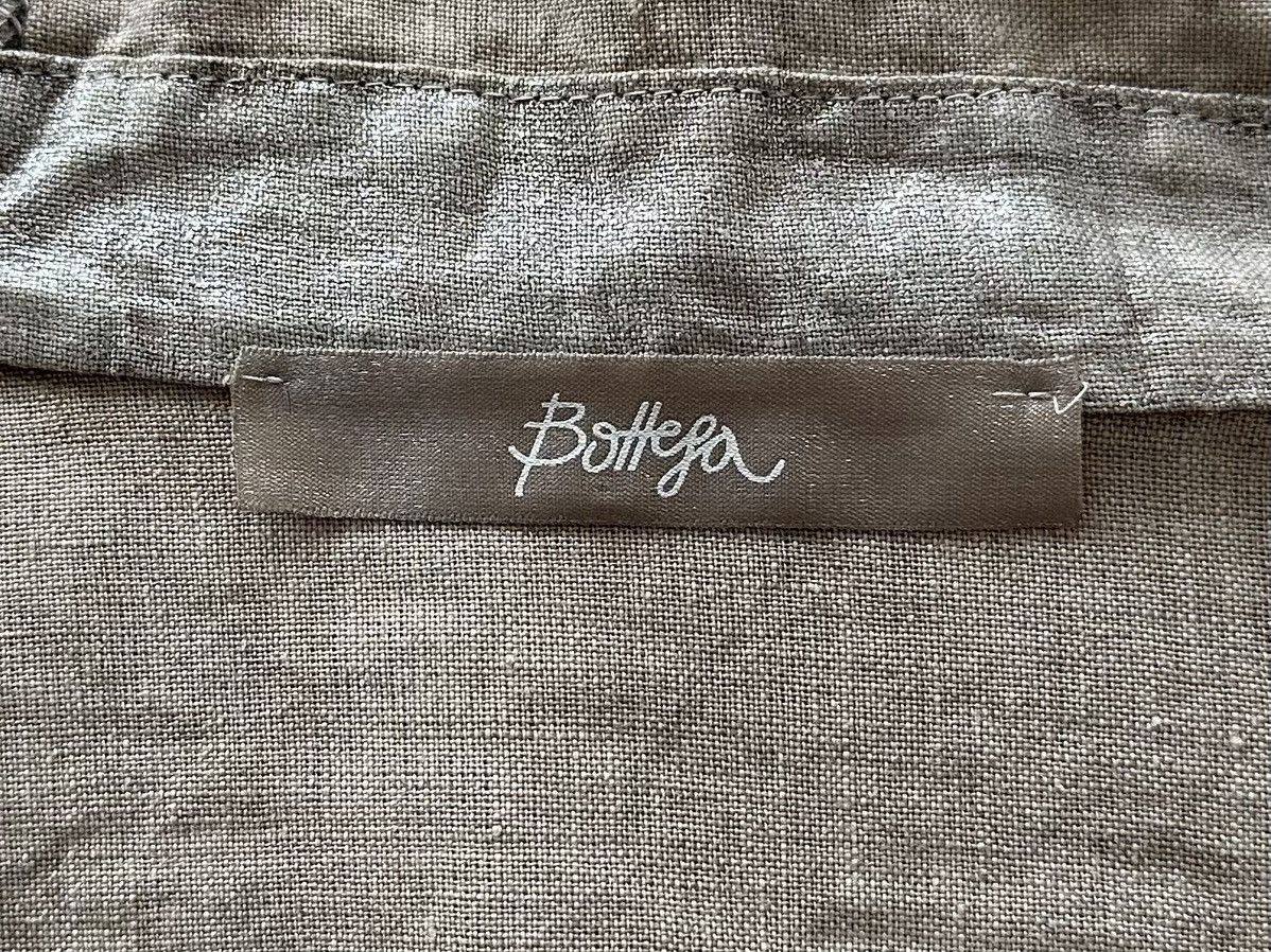 Bottega Veneta × Elisa Cavaletti BOTTEGA Elisa Cavaletti 100% Linen Jacket Coat Hooded Size M Size M / US 6-8 / IT 42-44 - 4 Thumbnail