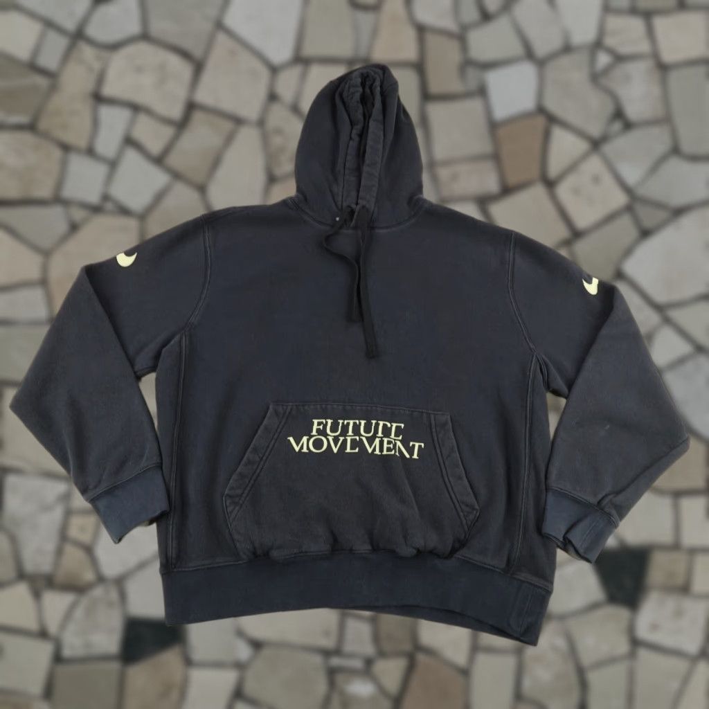 Nike Nike Hoodie Mens Medium Black Future Movement Pullover Sweatshirt Sweater BHM Size US M / EU 48-50 / 2 - 1 Thumbnail
