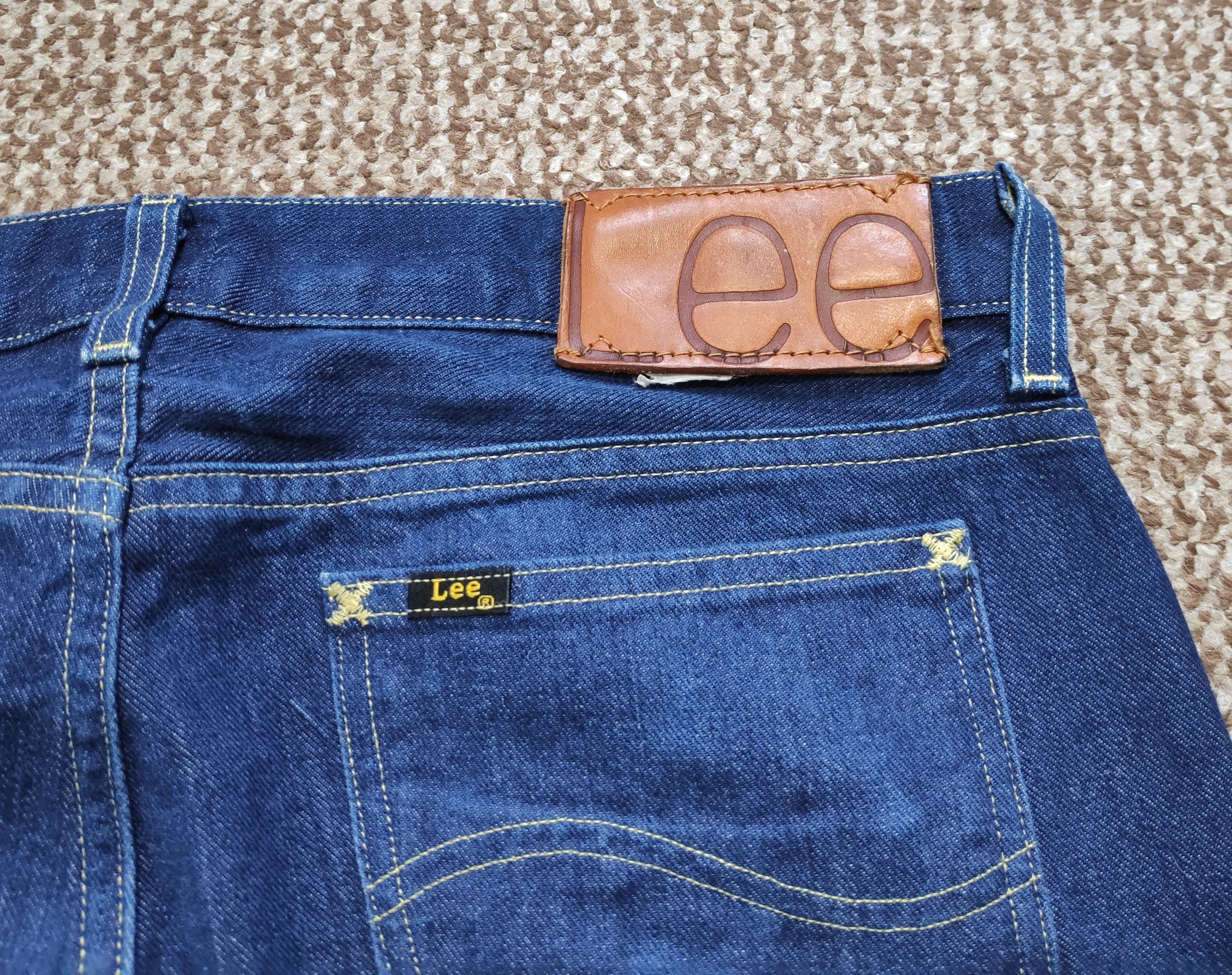 Lee Lee 101 Rider Selvedge Left Hand Twill Indigo Denim Jeans Size US 34 / EU 50 - 11 Thumbnail