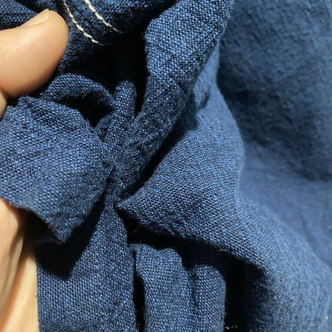 Japanese Brand Sunny Clouds Japan Indigo LS M/L Size US M / EU 48-50 / 2 - 7 Thumbnail
