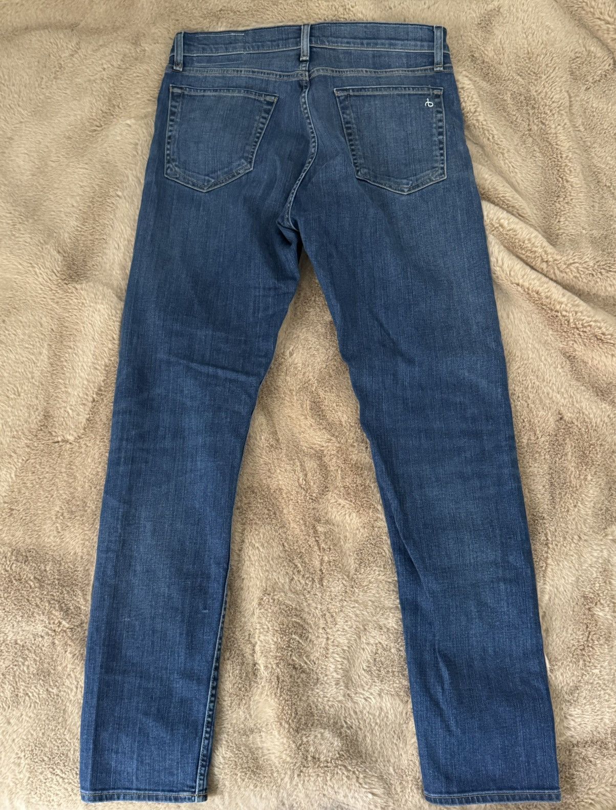 Rag & Bone Rag & Bone - Blue Denim Jeans Size US 32 / EU 48 - 3 Thumbnail