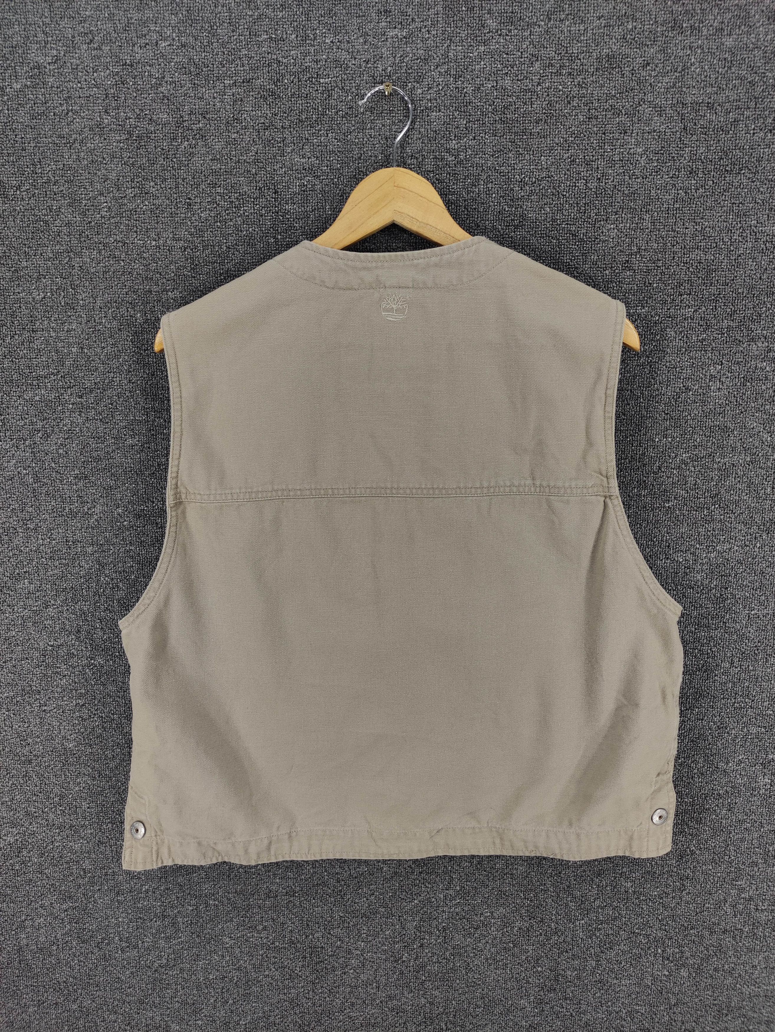Timberland Vintage Timberland Weather Gear Vest Snap Button Size US M / EU 48-50 / 2 - 8 Thumbnail