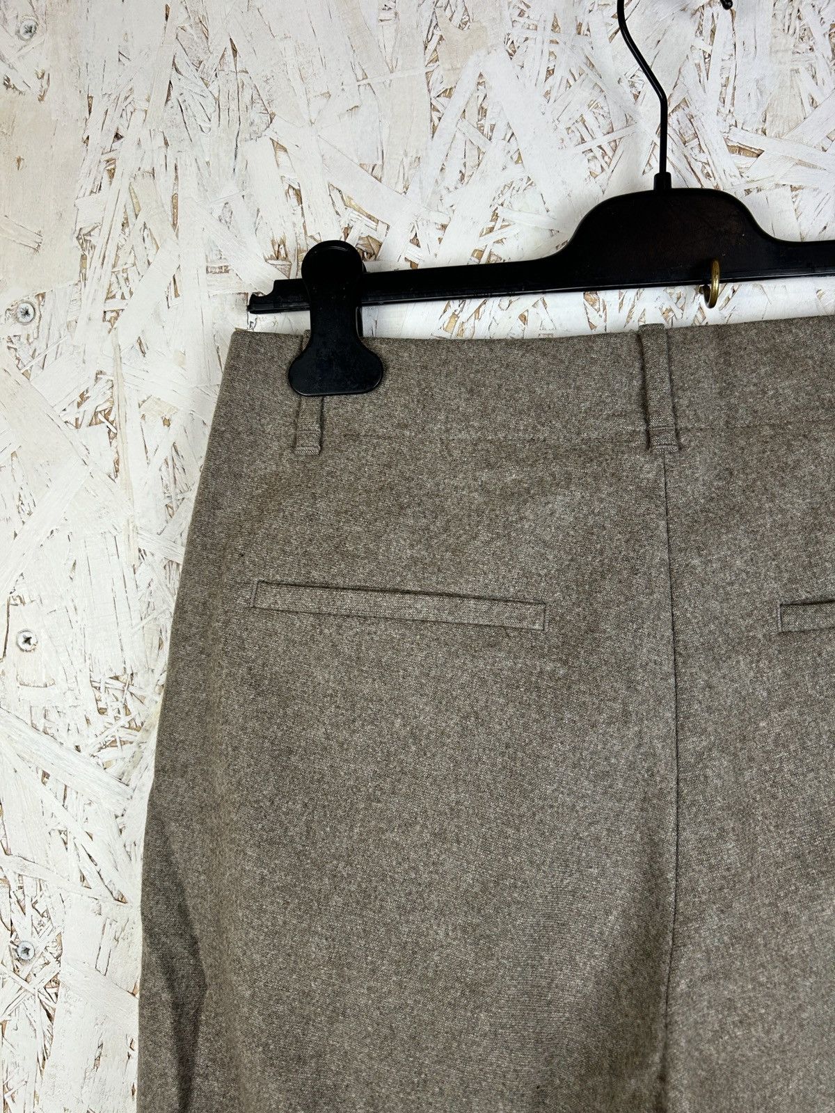 Brunello Cucinelli Brunello Cucinelli Wool Cashmere Trousers Pants Size 28" / US 6 / IT 42 - 6 Thumbnail
