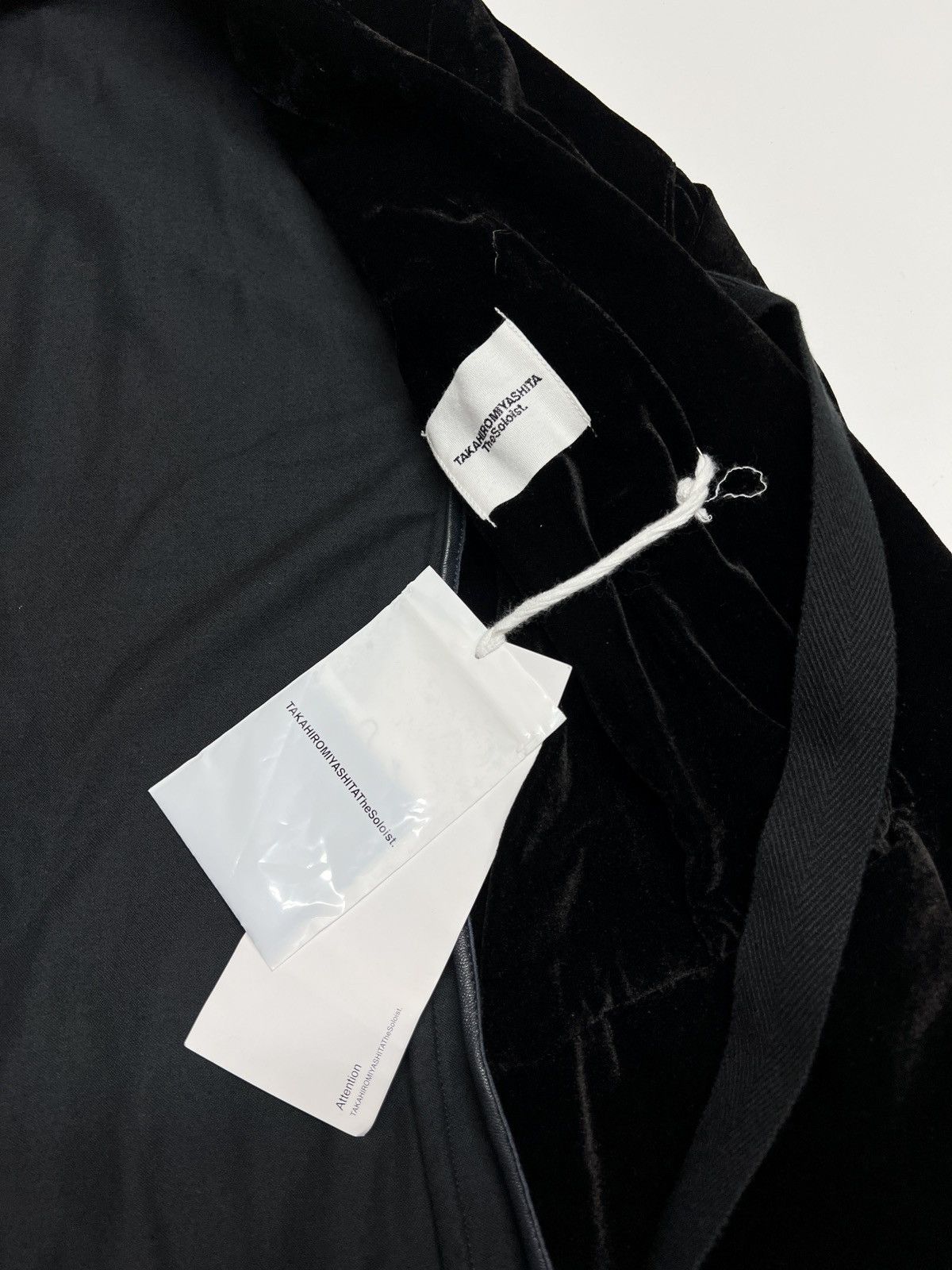 Takahiromiyashita The Soloist. Silk Velvet Blazer Size 46R - 8 Thumbnail
