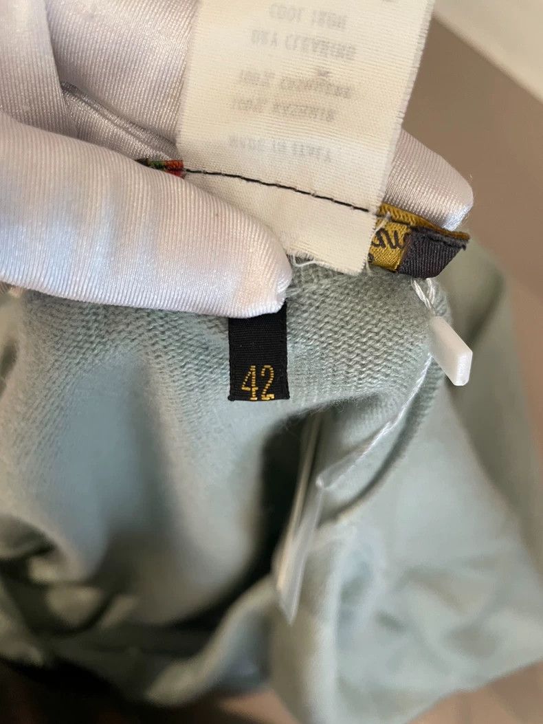 Loro Piana LORO PIANA Soybean sauce green cashmere sweater Size M / US 6-8 / IT 42-44 - 4 Thumbnail