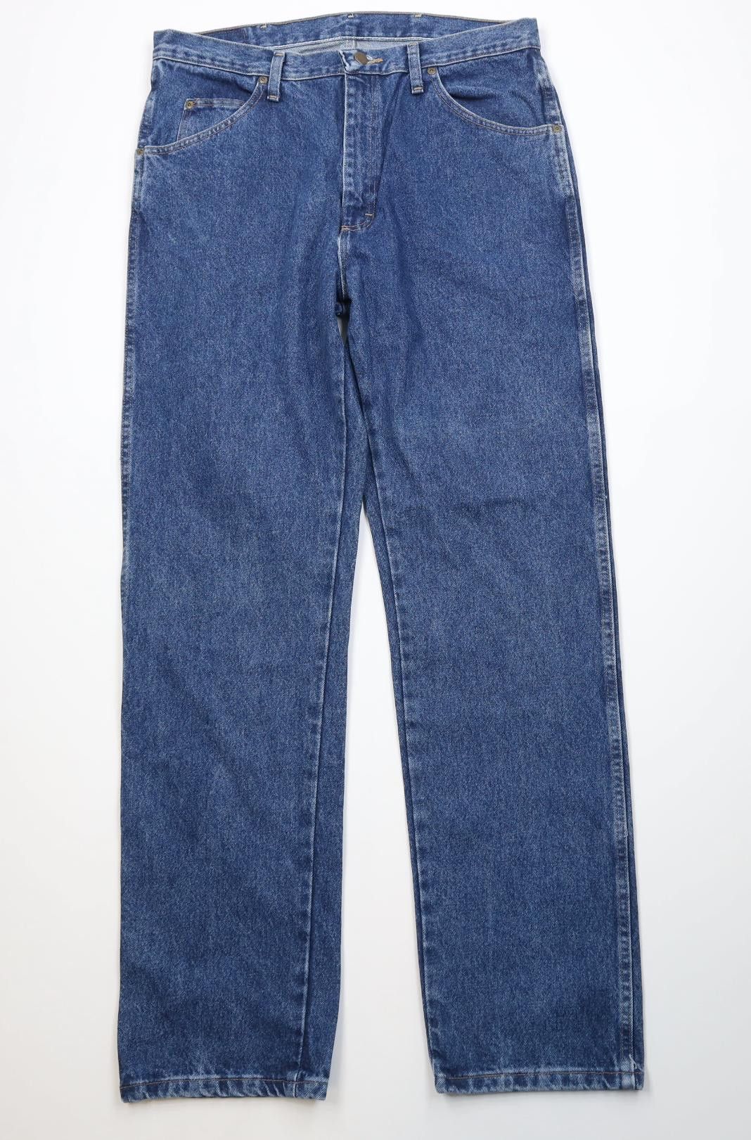 Wrangler Deadstock Vintage Y2K Wrangler Fit Straight Leg Denim Jeans Size US 36 / EU 52 - 1 Thumbnail