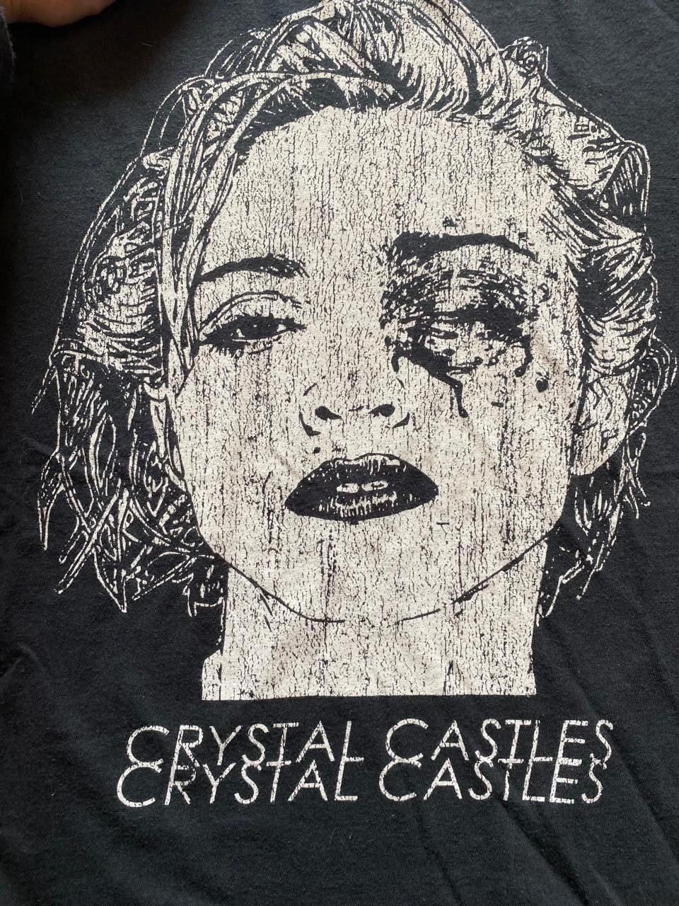Band Tees × Vintage crystal castles Madonna t shirt Tag Bay Island Size US M / EU 48-50 / 2 - 3 Thumbnail