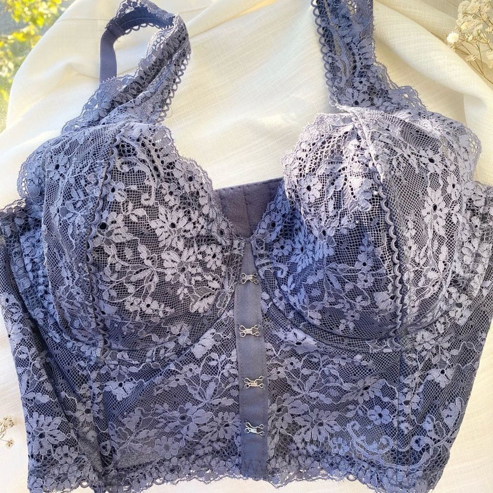 Victoria's Secret Victoria's Secret Bluish Purple Bra - Brand New Size ONE SIZE - 2 Thumbnail