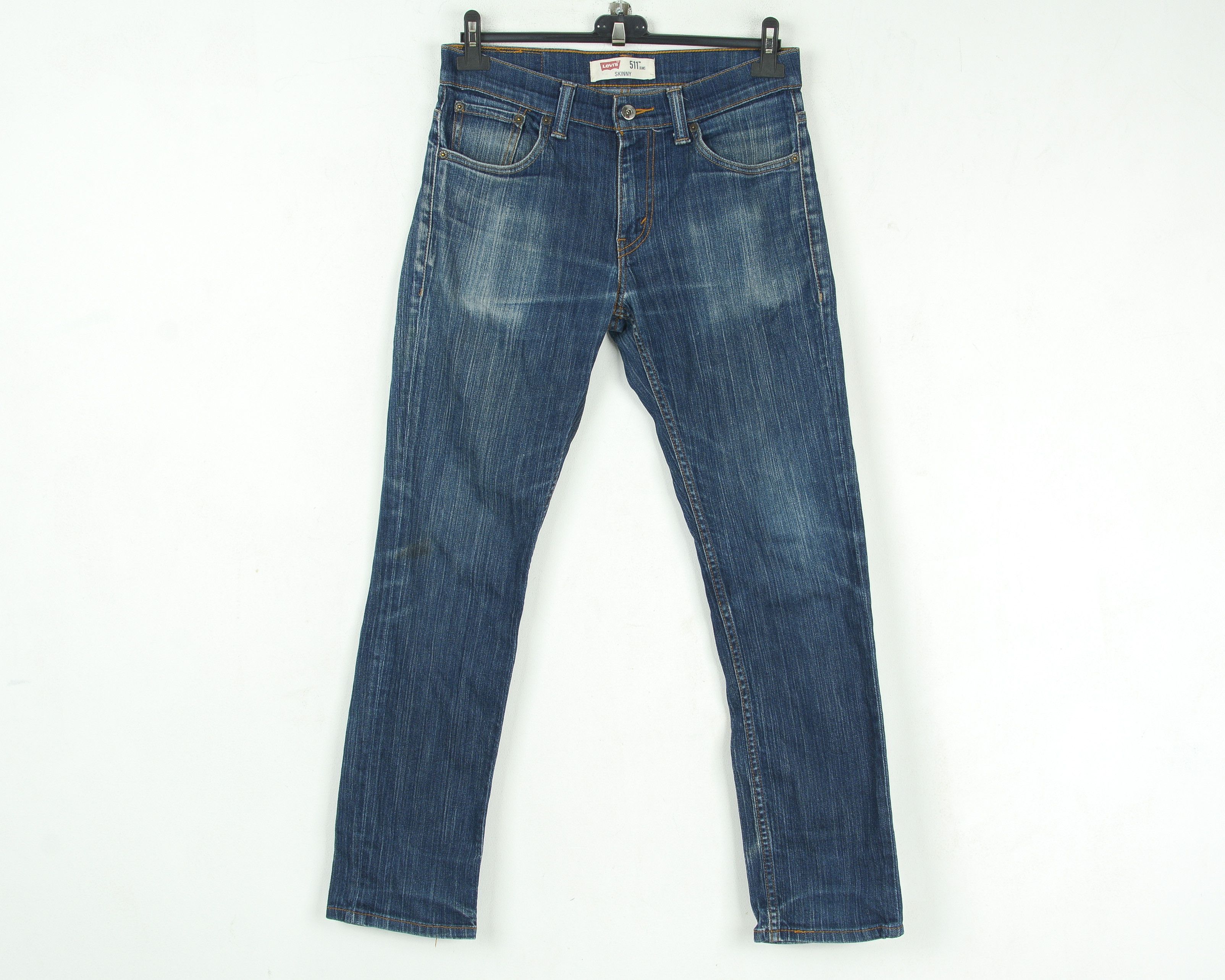 Levi's 511 Mens W30 L30 Slim Fit Skinny Jeans Denim Pants Trousers Size US 30 / EU 46 - 3 Thumbnail