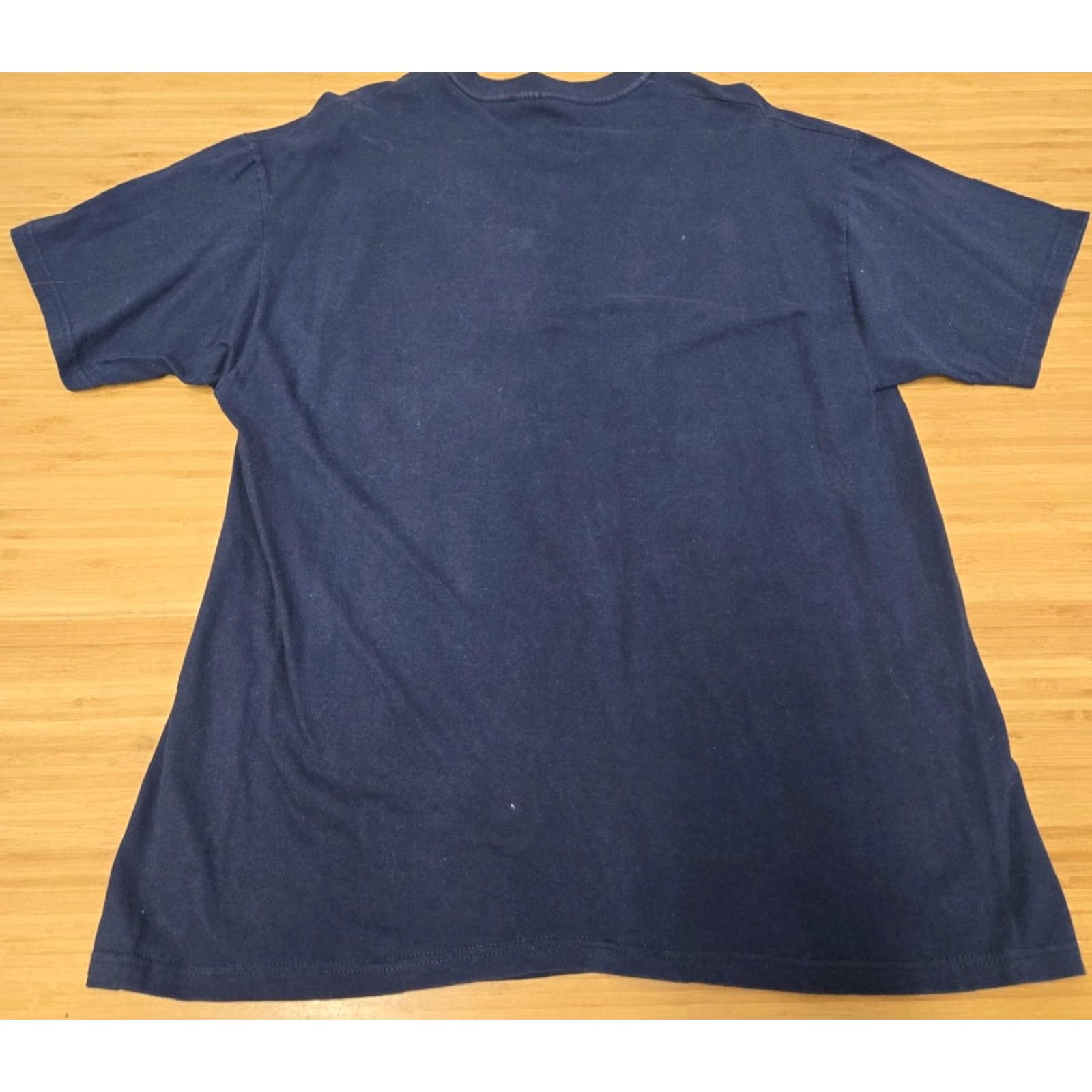Hanes VINTAGE Ford Mustang Shirt Mens XL Blue 1998 Hot August Nights Reno Sparks Hanes Beefy-T T-Shirt Mens Graphic Print Cars 90s Vintage Size US XL / EU 56 / 4 - 4 Thumbnail
