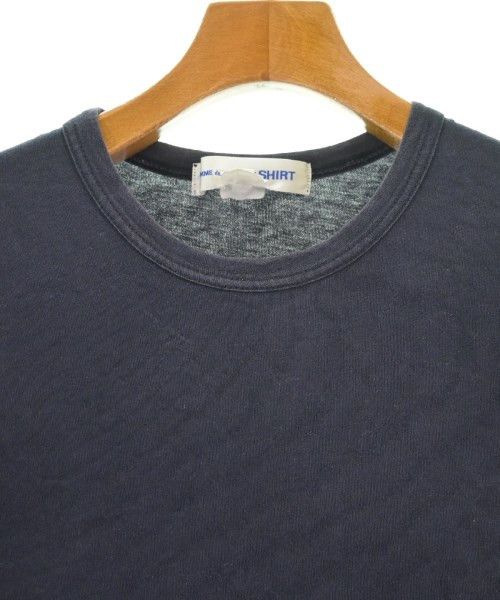 Comme des Garcons SHIRT T-Shirts Crewneck Plain Short Sleeve Cotton Navy Blue Size US S / EU 44-46 / 1 - 4 Thumbnail