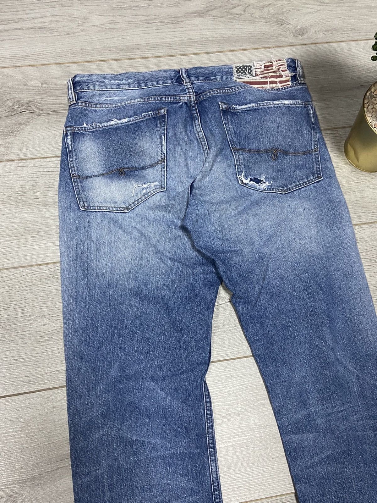 Polo Ralph Lauren Ralph Lauren Denim & Supply USA 🇺🇸 flag vintage jeans Size US 34 / EU 50 - 1 Thumbnail