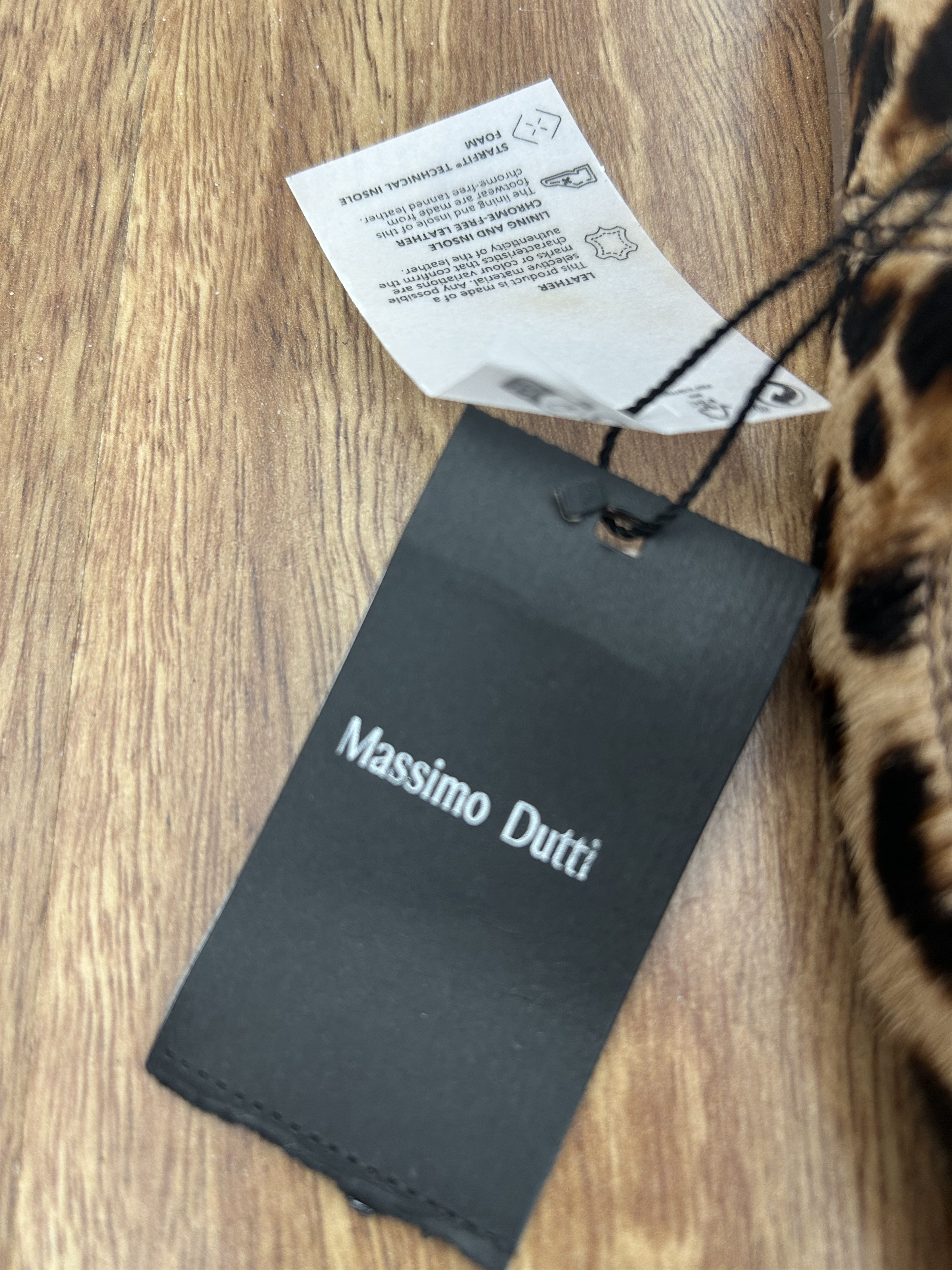 Massimo Dutti Massimo Dutti animal print shoes Size US 8 / IT 38 - 4 Thumbnail