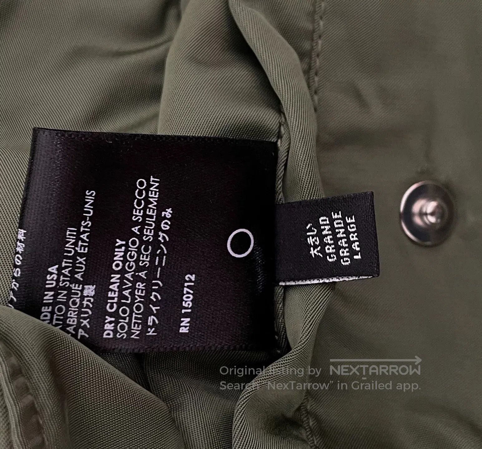Amiri Amiri Reversible Bomber Jacket. Size US L / EU 52-54 / 3 - 7 Thumbnail