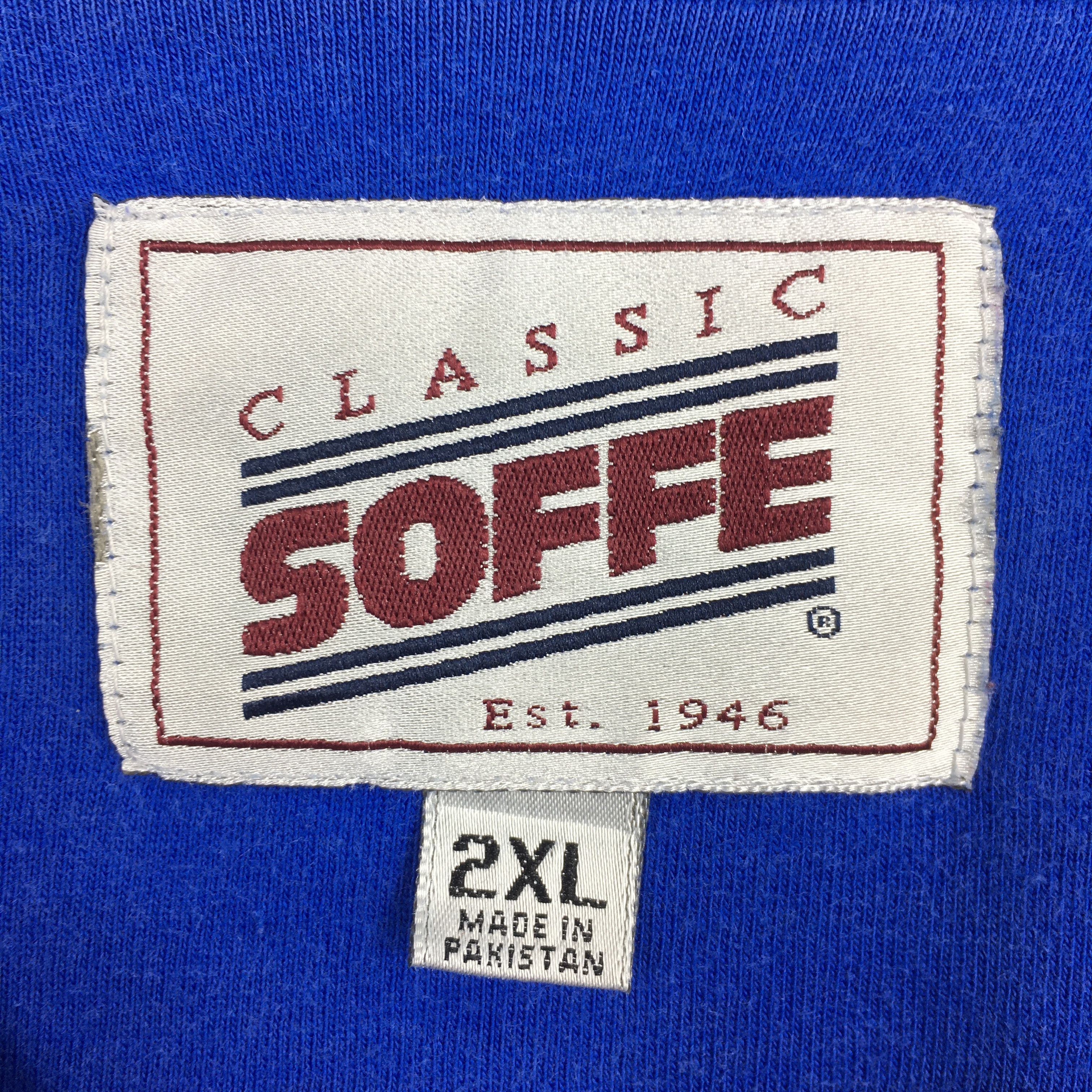 Soffe Vintage 90s Kentucky State Blue Sweatshirt XXLarge Size US XXL / EU 58 / 5 - 5 Thumbnail