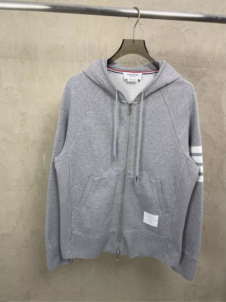 Thom Browne Thom Browne size4 A trench coat with a hood Size US XL / EU 56 / 4 - 1 Thumbnail