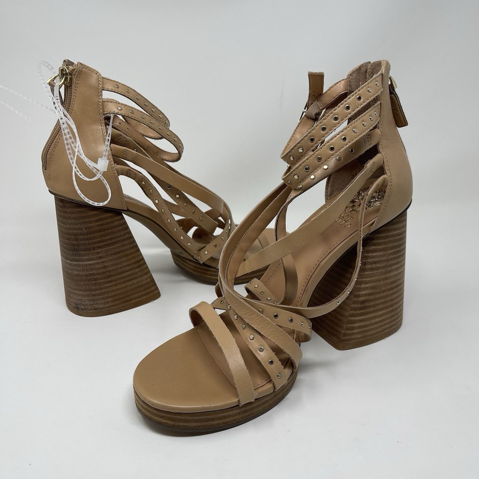 Vince Camuto Vince Camuto Nanthie Sandals Womens Size 10 Tan Heeled Shoes Size US 10 / IT 40 - 7 Thumbnail