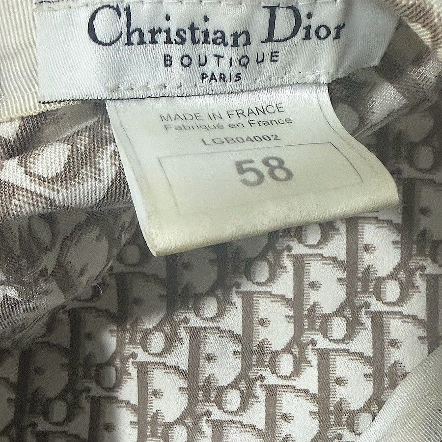 Dior Authentic Christian Dior Galliano Trotter Newsboy Cap Size ONE SIZE - 7 Thumbnail